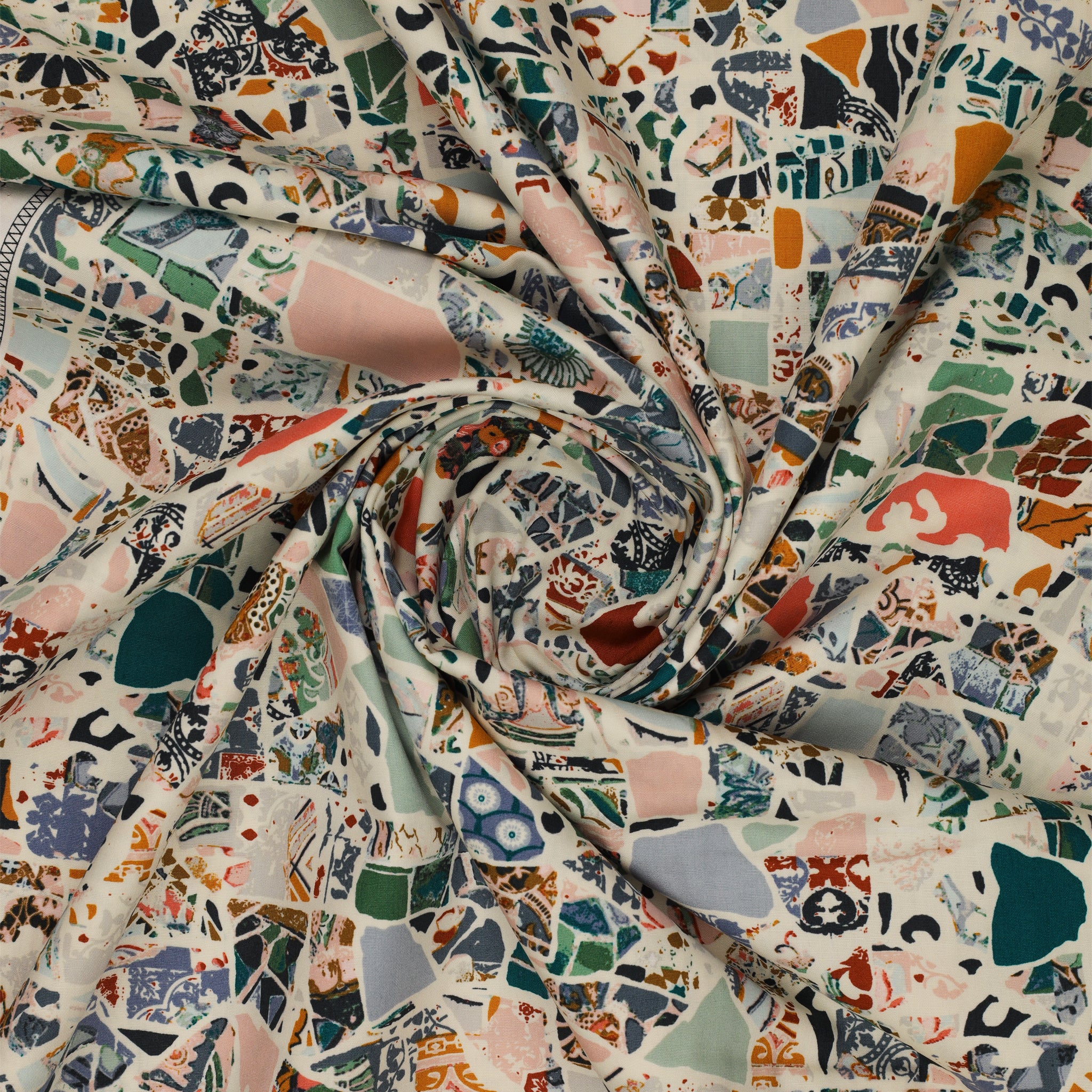 Barcelona Fabric Collection - Trencadis Tapestry - Image 2