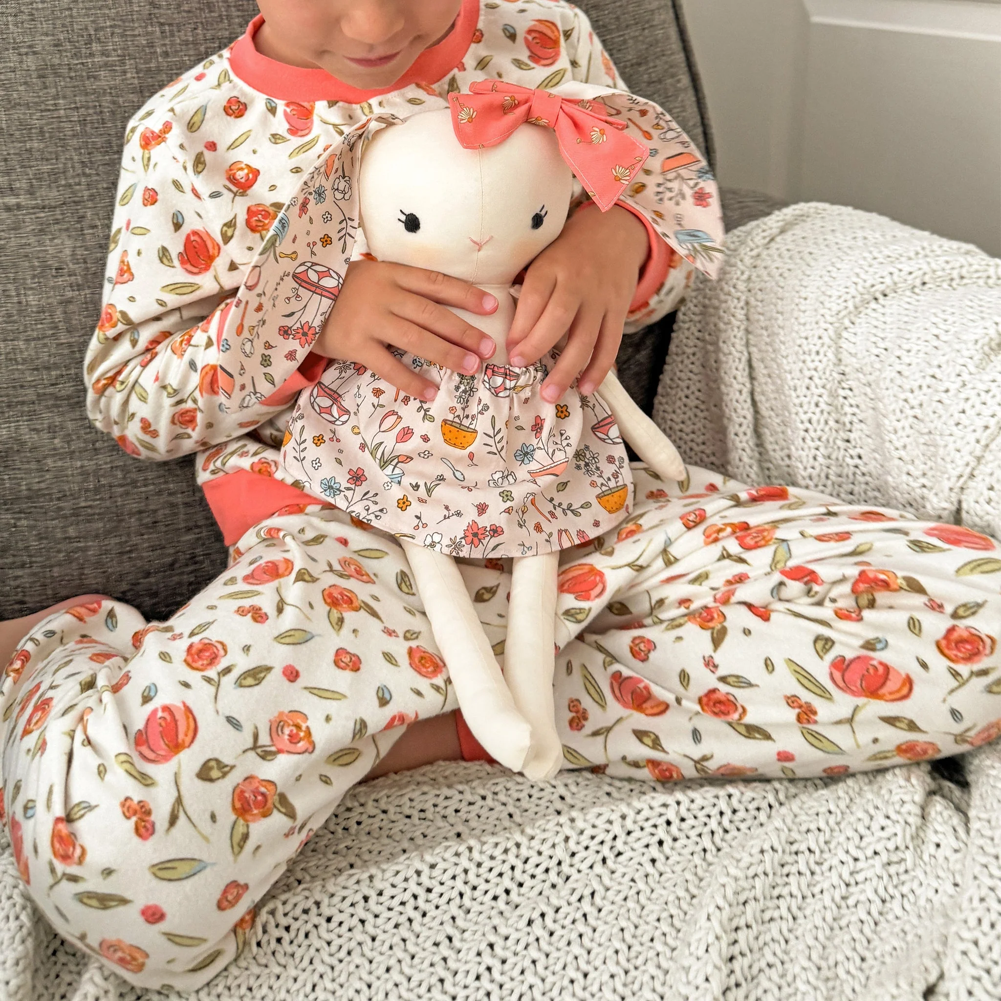 Bedtime Stories Fabric Collection - Little Briar Rose in Flannel - Image 3
