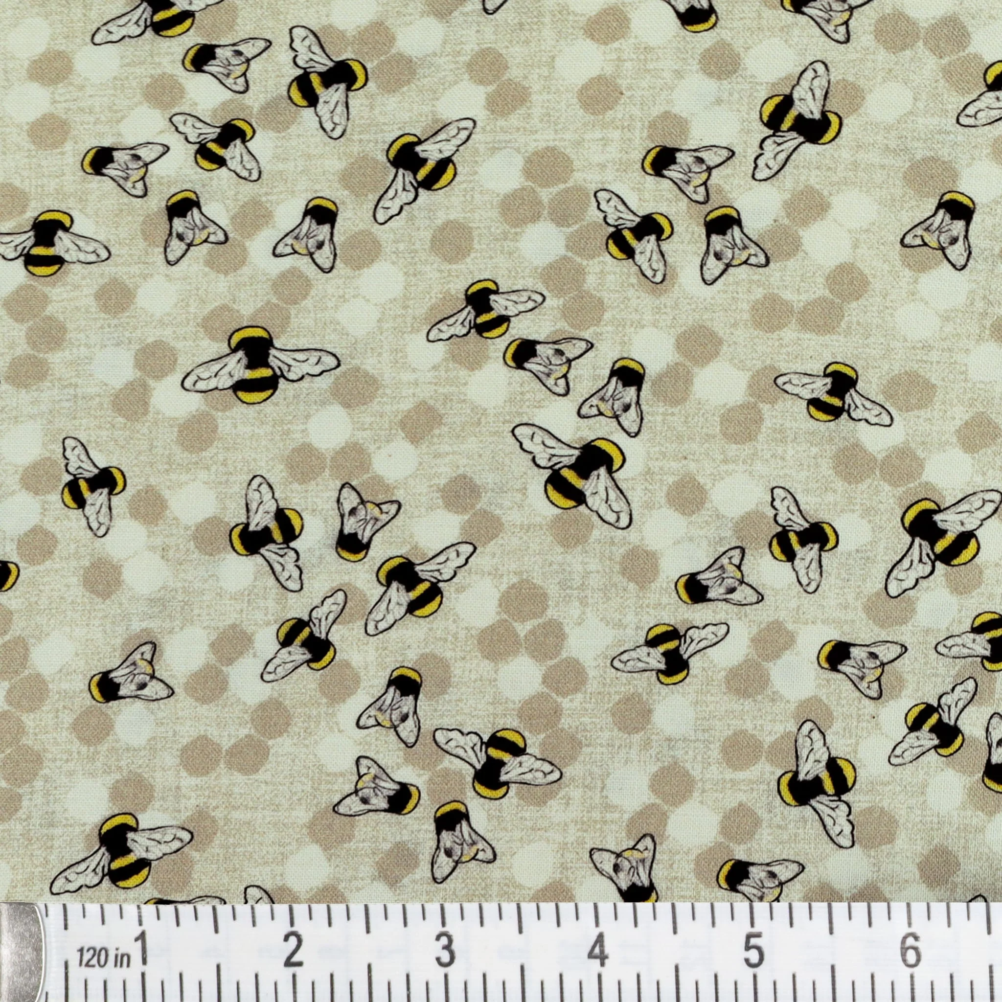 Bee Haven Fabric Collection - Bumble Natural - Image 2
