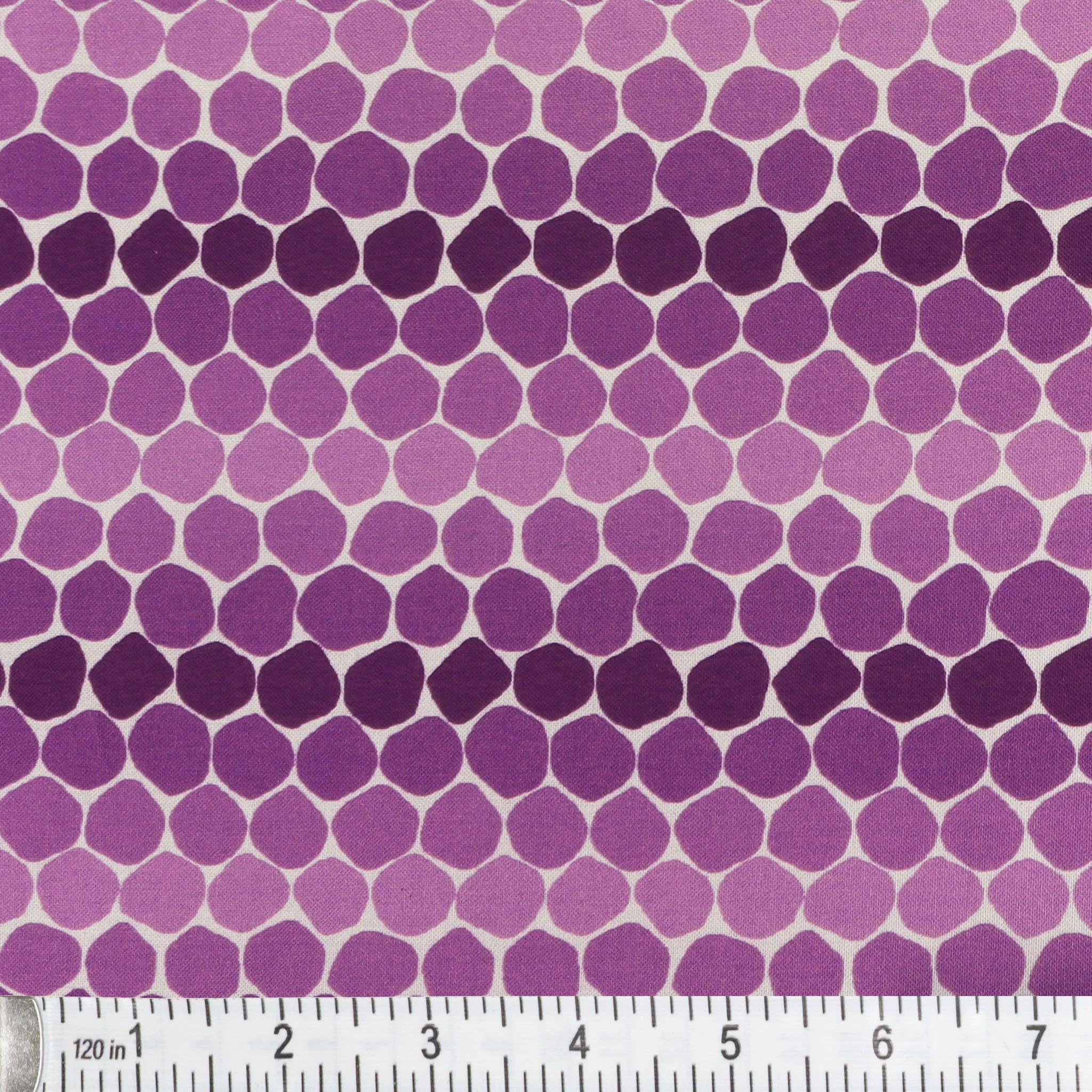 Bee Haven Fabric Collection - Honeycomb Plum - Image 2