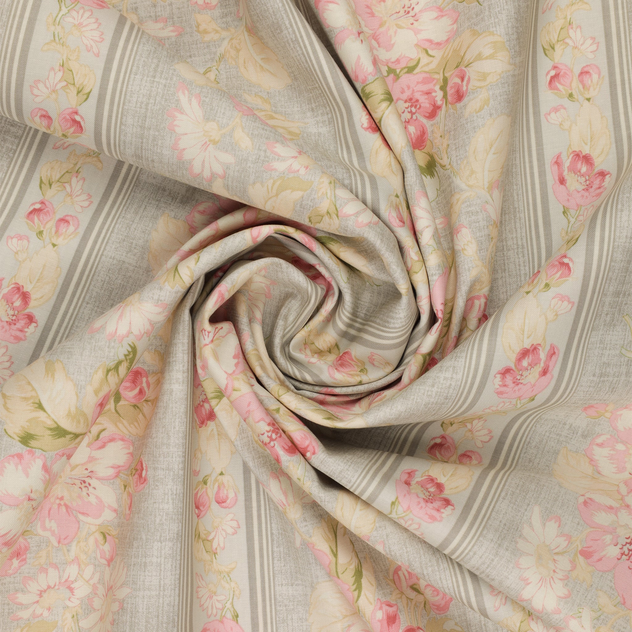 Beloved Fabric Collection - Apple Blossom Stripe Willow - Image 2