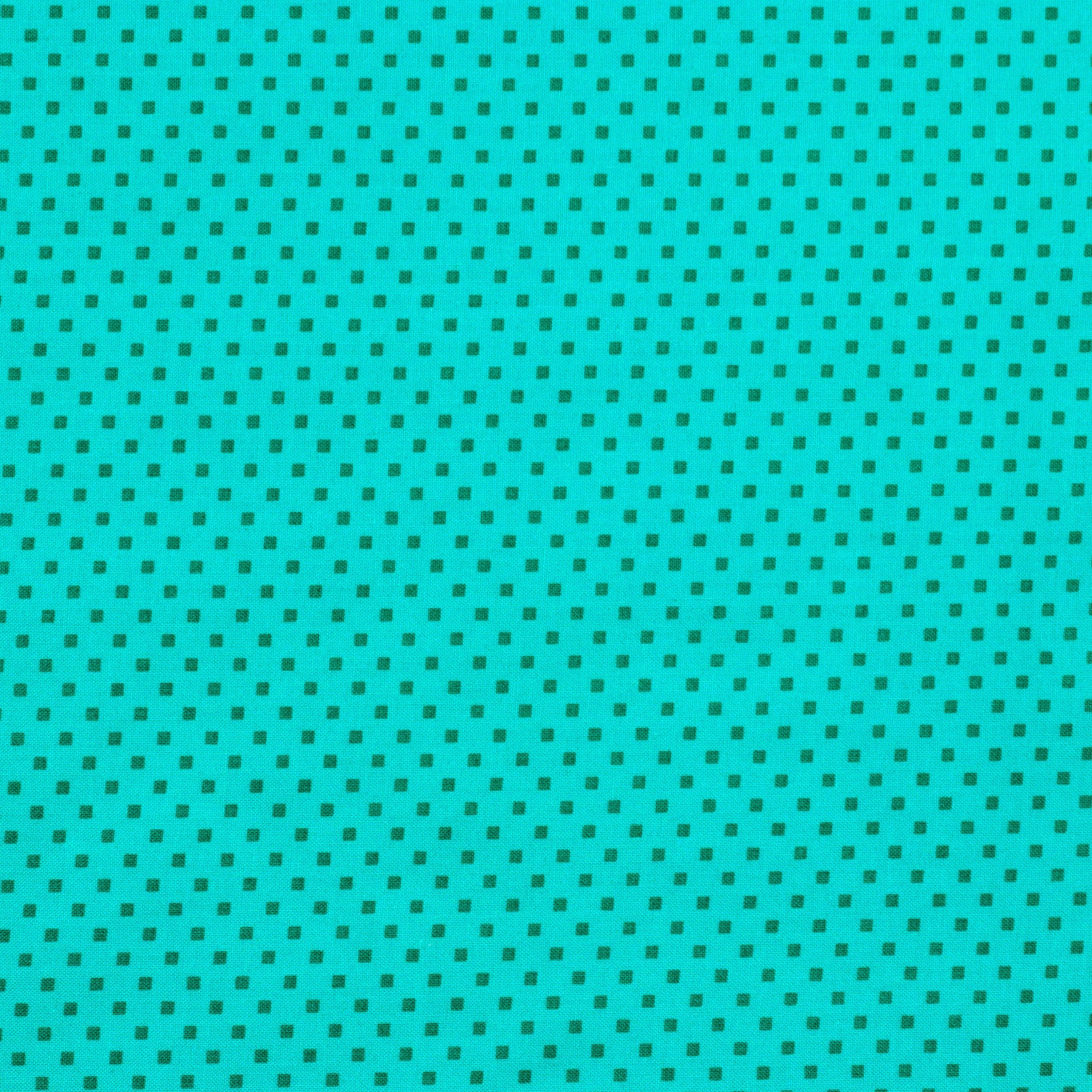 Dazzle Dots 1 Snazzy Squares Fabric Collection - Turquoise/Teal