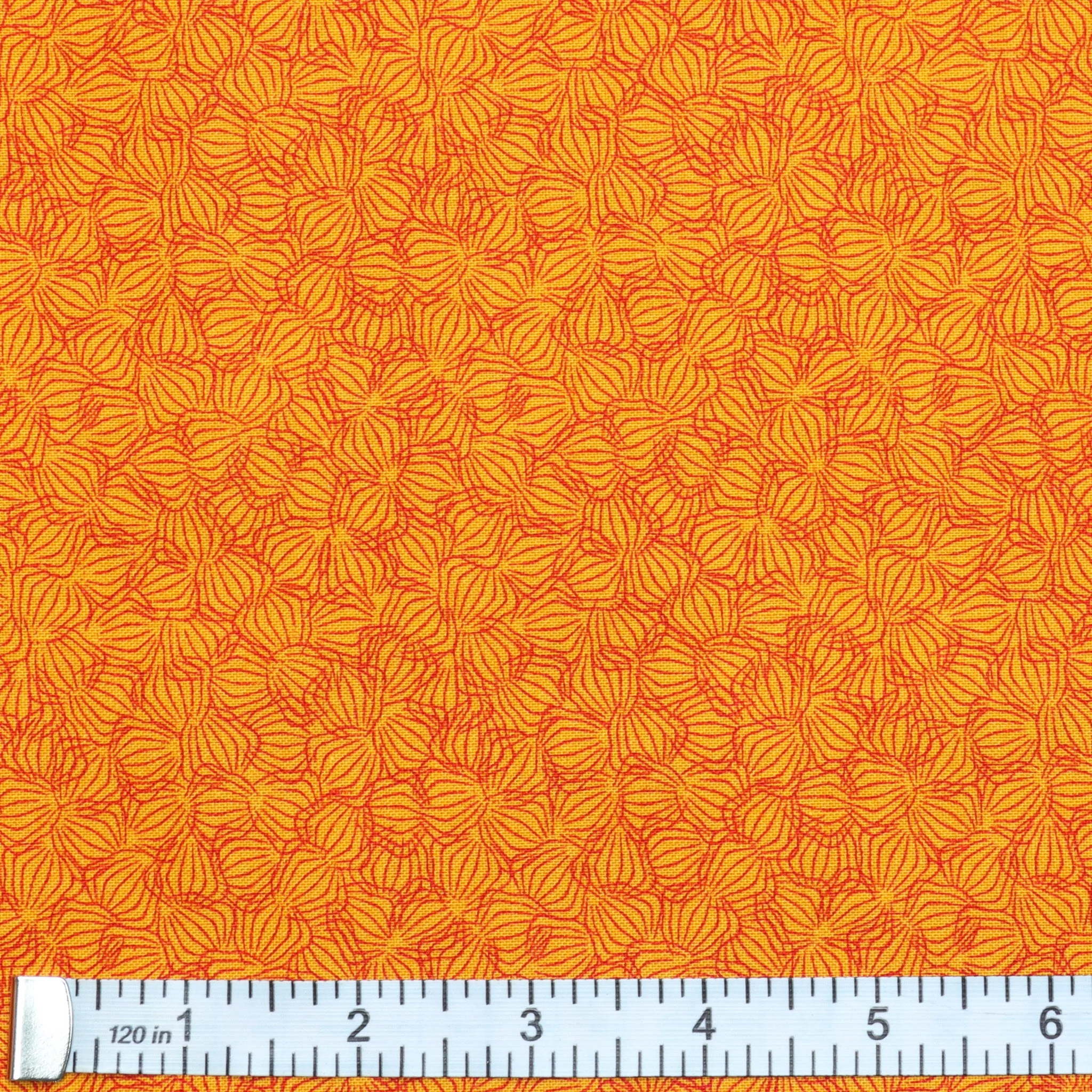 Benartex Transparency Lantern Fabric Collection - Pumpkin - Image 3