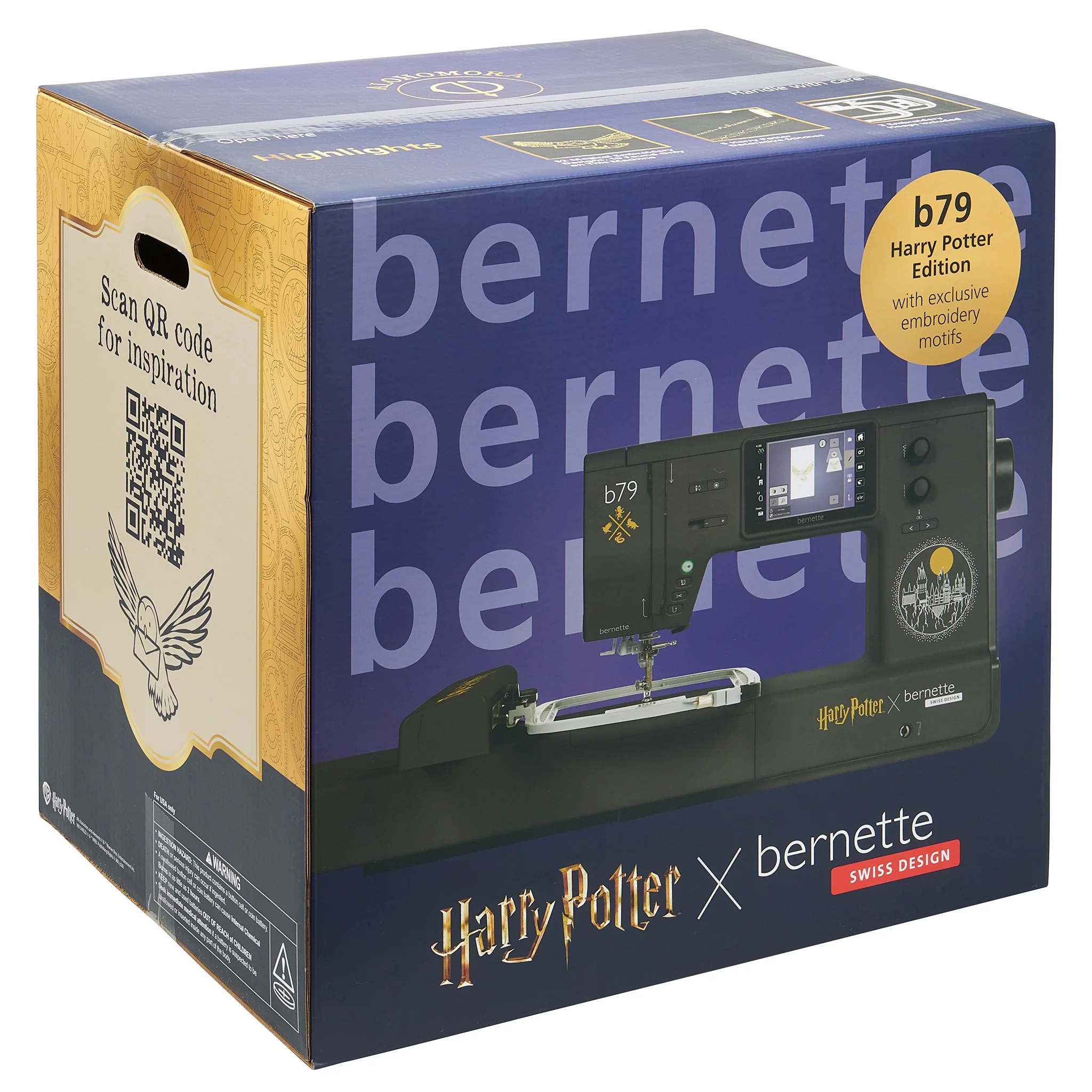 bernette 79 Harry Potter LE Computerized Sewing & Embroidery Machine - Image 13