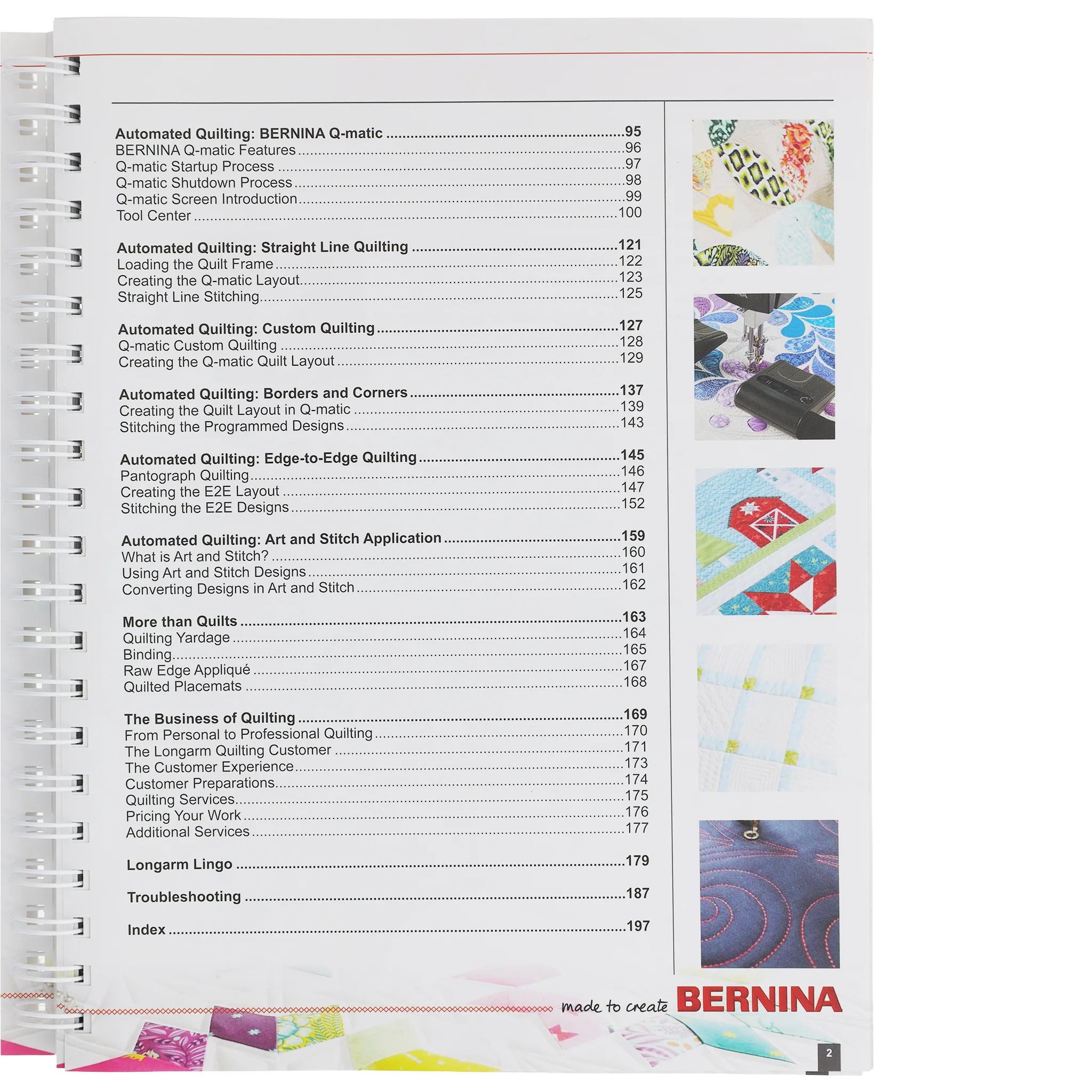 Bernina BIG Book of Longarm Quilting - Image 3