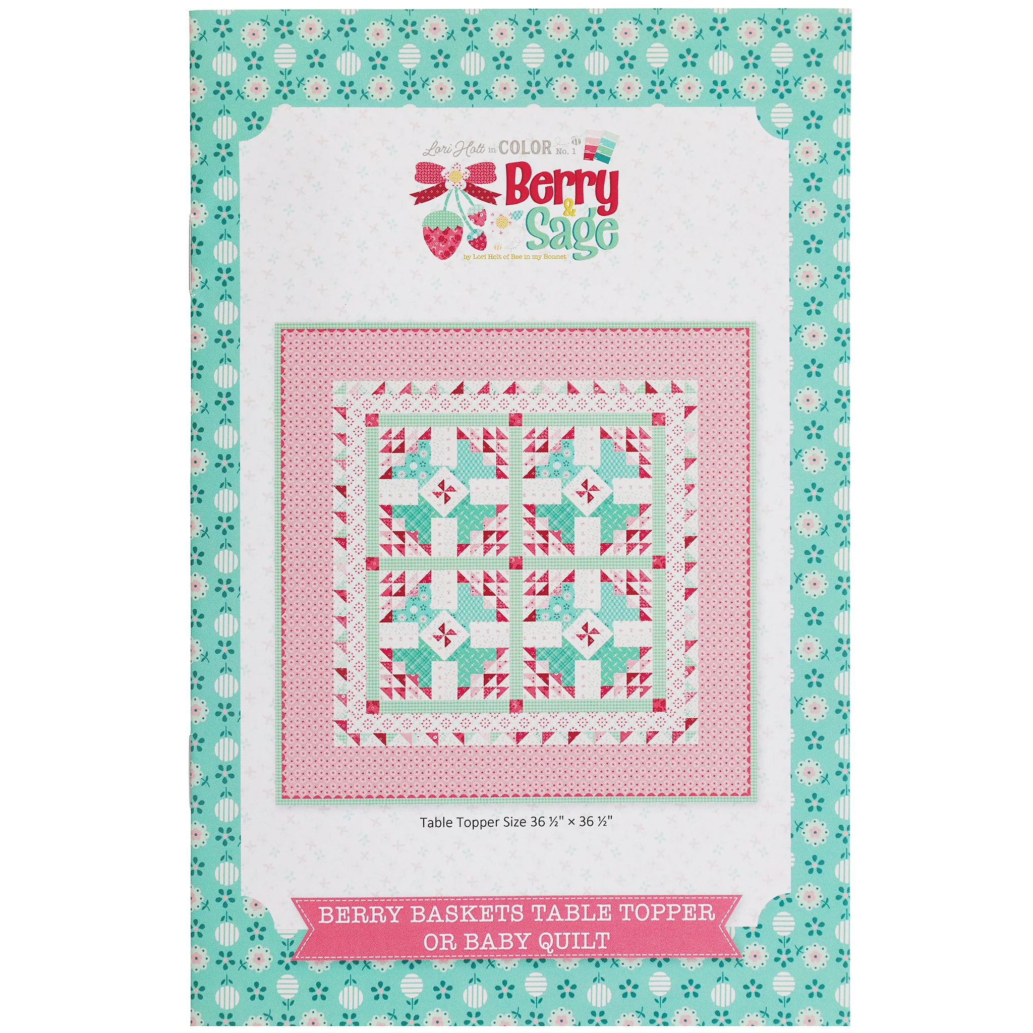 Berry Baskets Table Topper Quilt Kit - Image 3