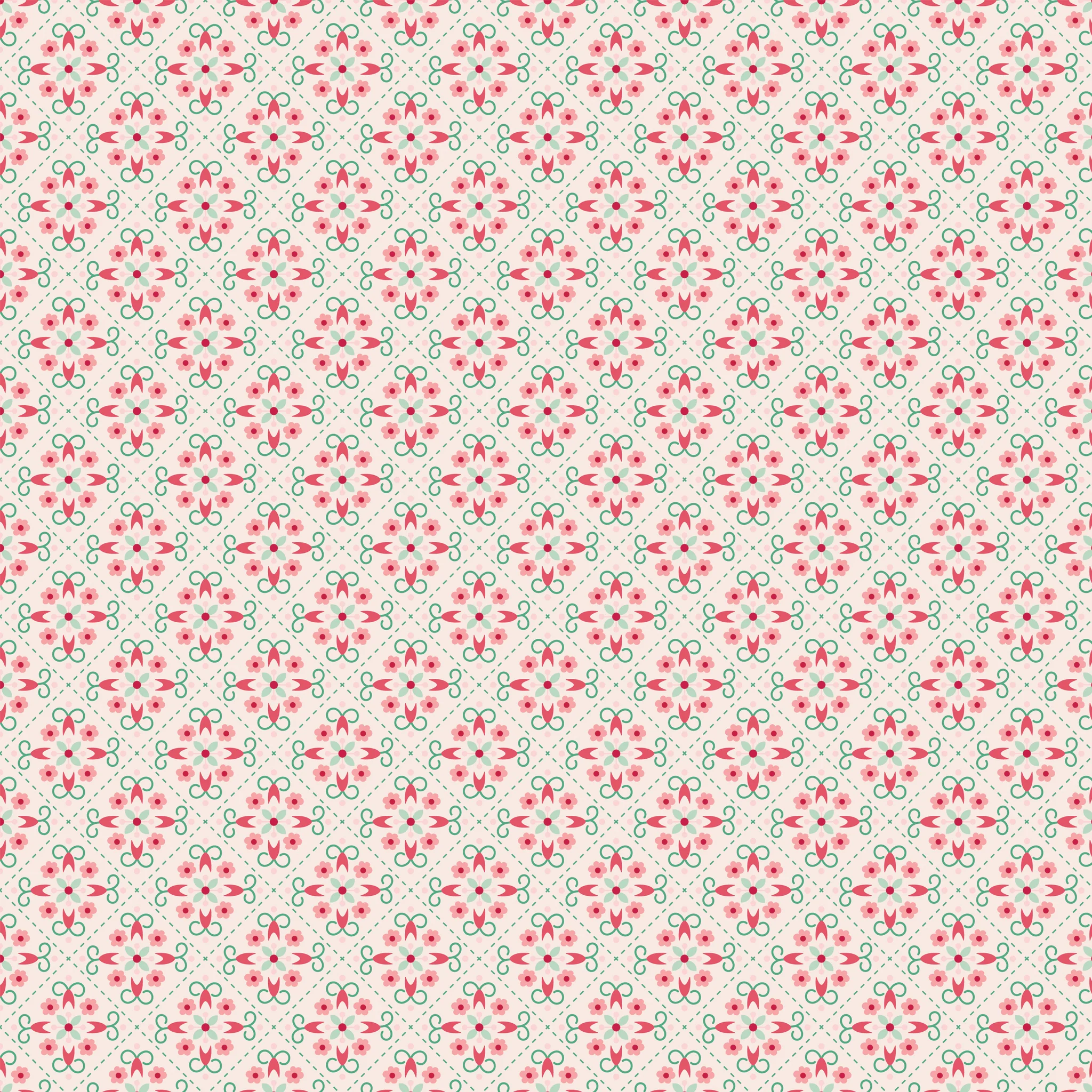 Berry & Sage Fabric Collection - Wallpaper Latte