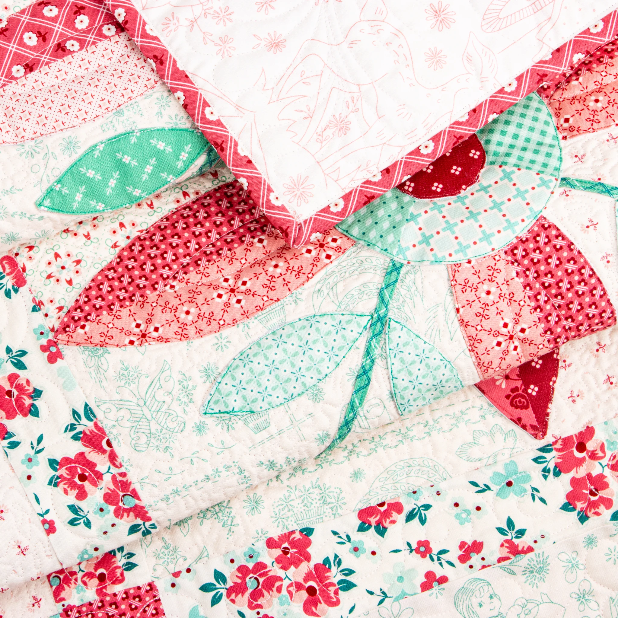 Berry & Sage Fabric Collection - Plaid Alpine - Image 3