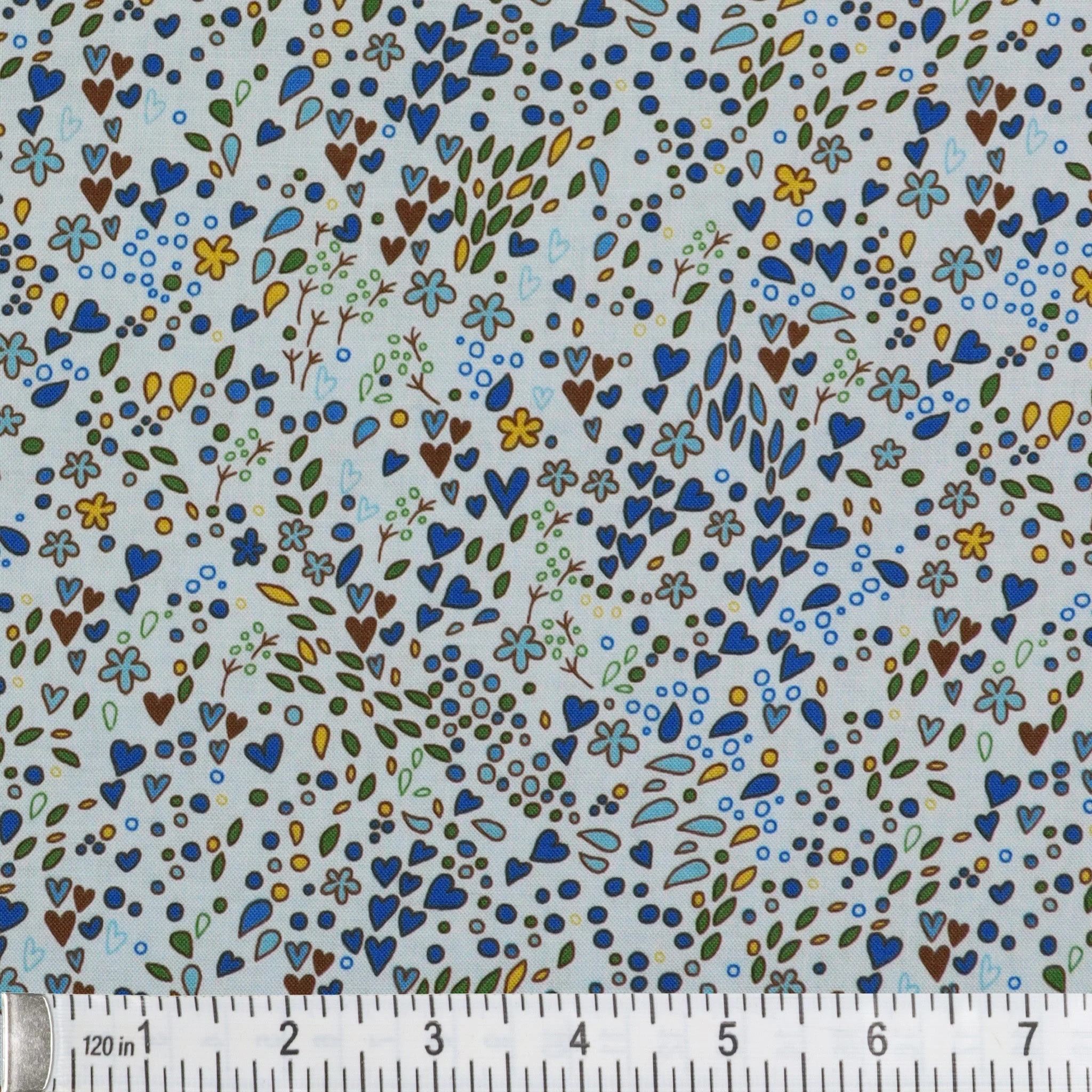 Bird Song Fabric Collection - Sing a Song Blue - Image 2