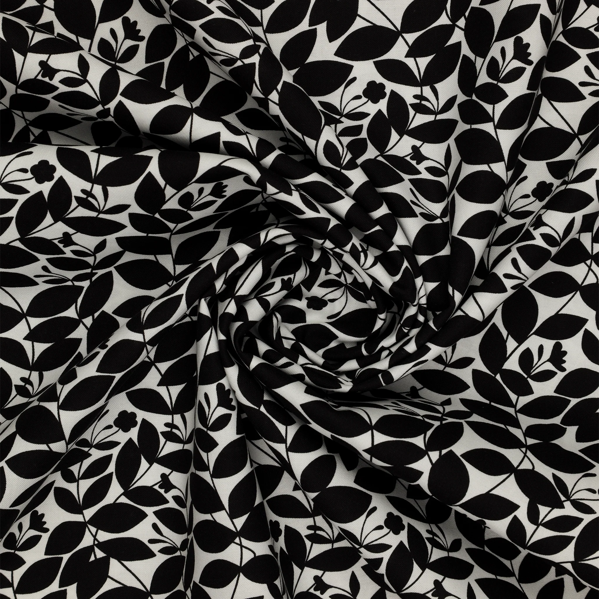 Black, White and Bloom Fabric Collection - Lori Black/White - Image 2