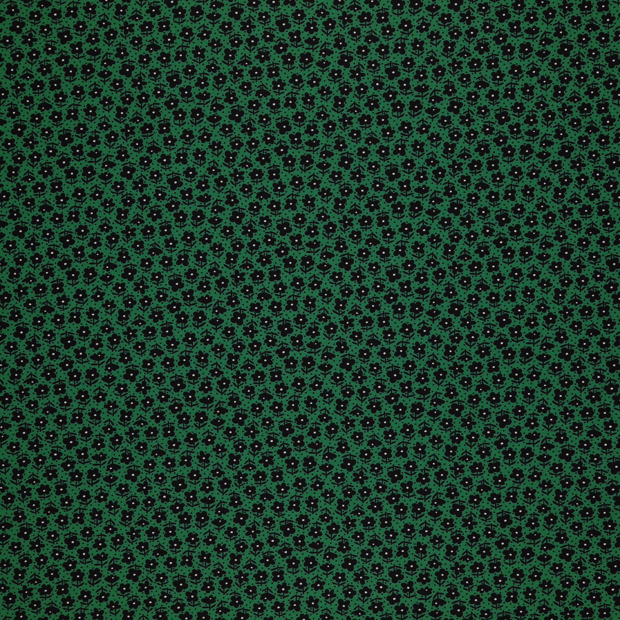 Black, White and Bloom Fabric Collection - Mimi Emerald
