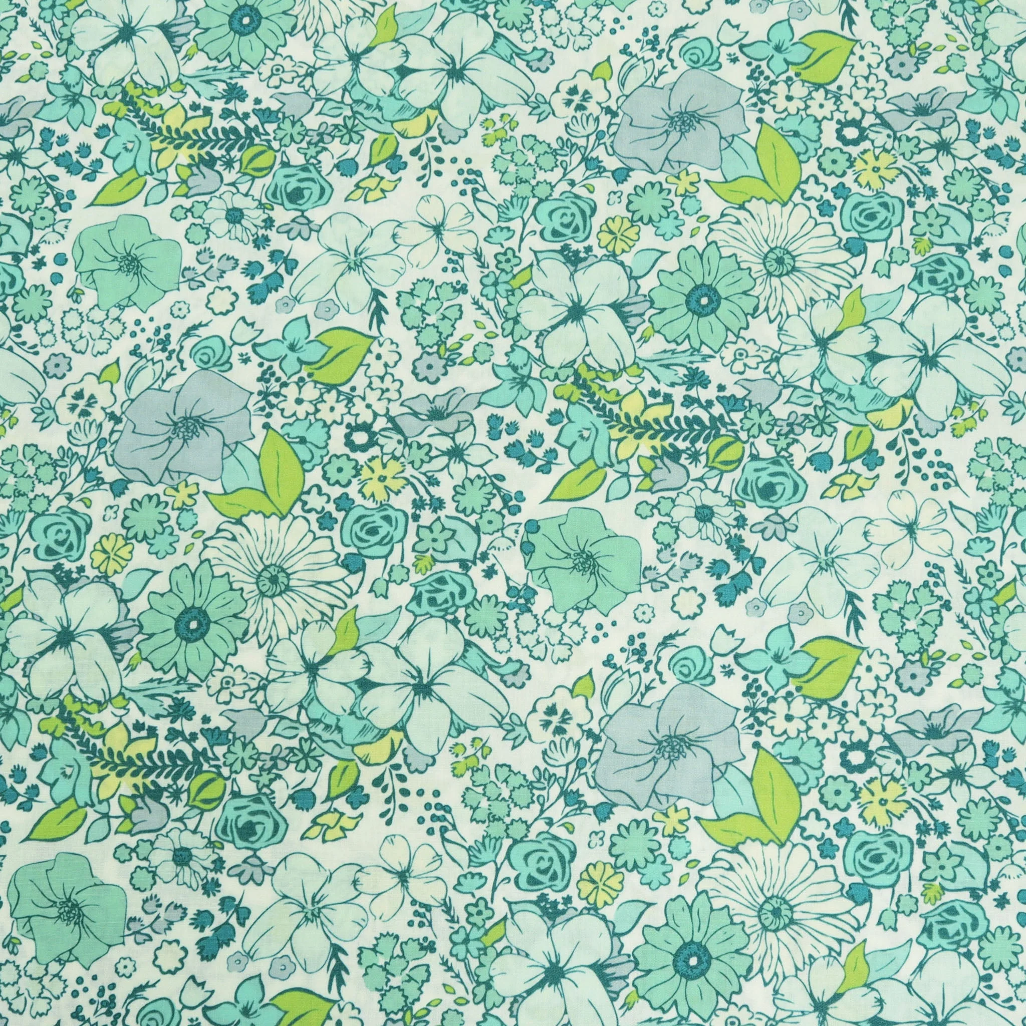 Bloomcore Fabric Collection - Fashion Scent Lagoon - Image 2