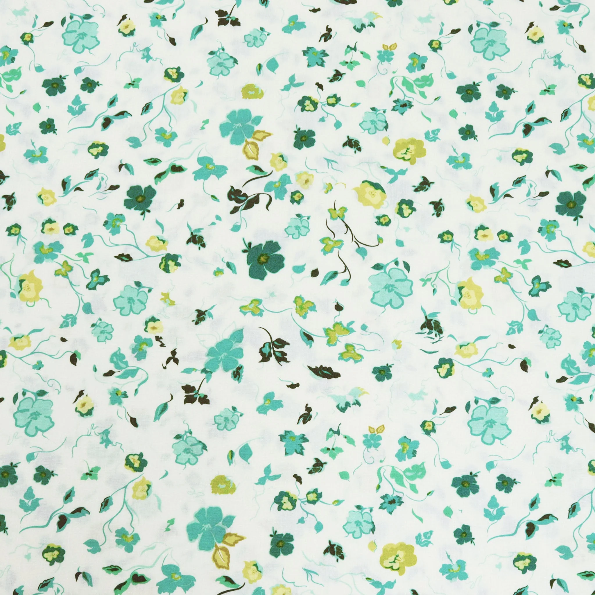 Bloomcore Fabric Collection - Joie de Clair Lagoon - Image 2