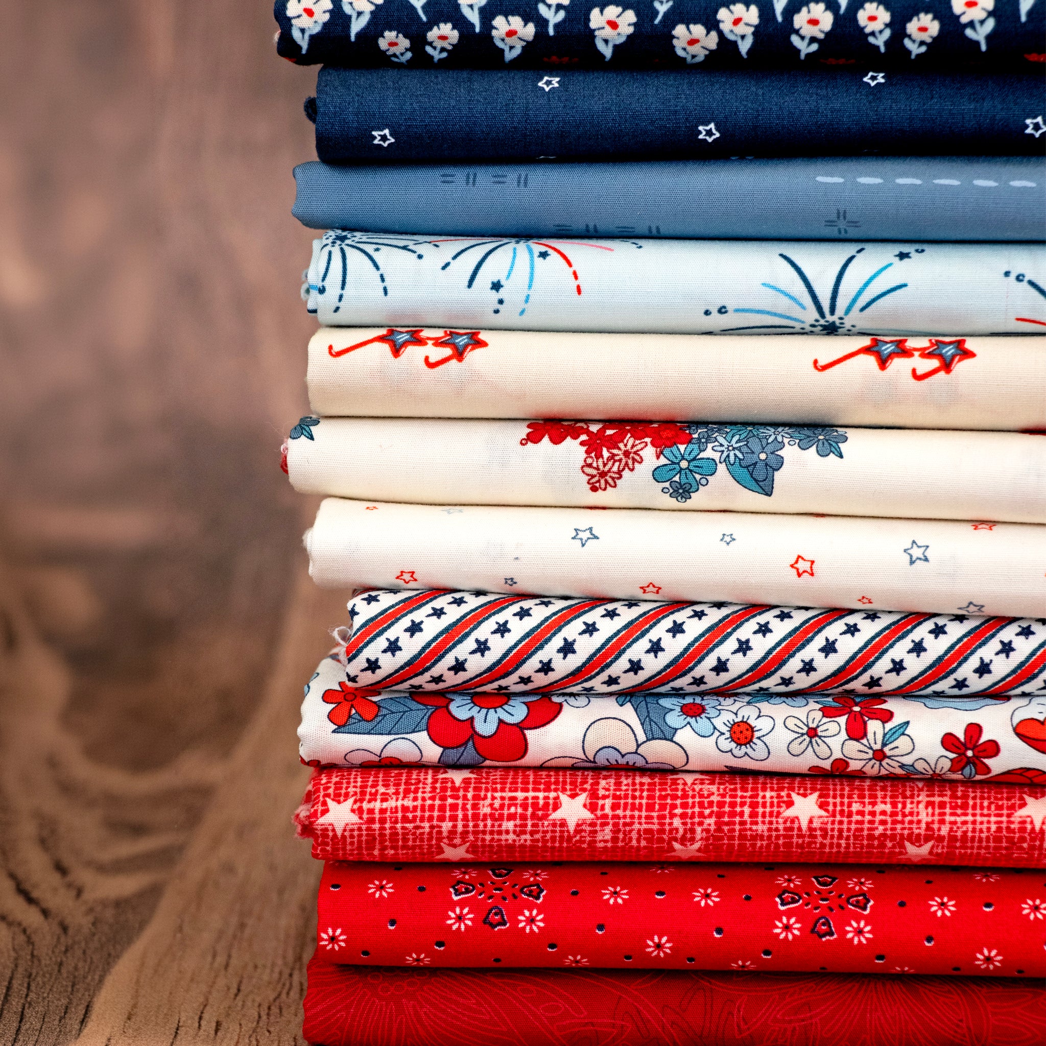 Bloomin’ Americana Fabric Collection - Free to Sparkle - Image 8