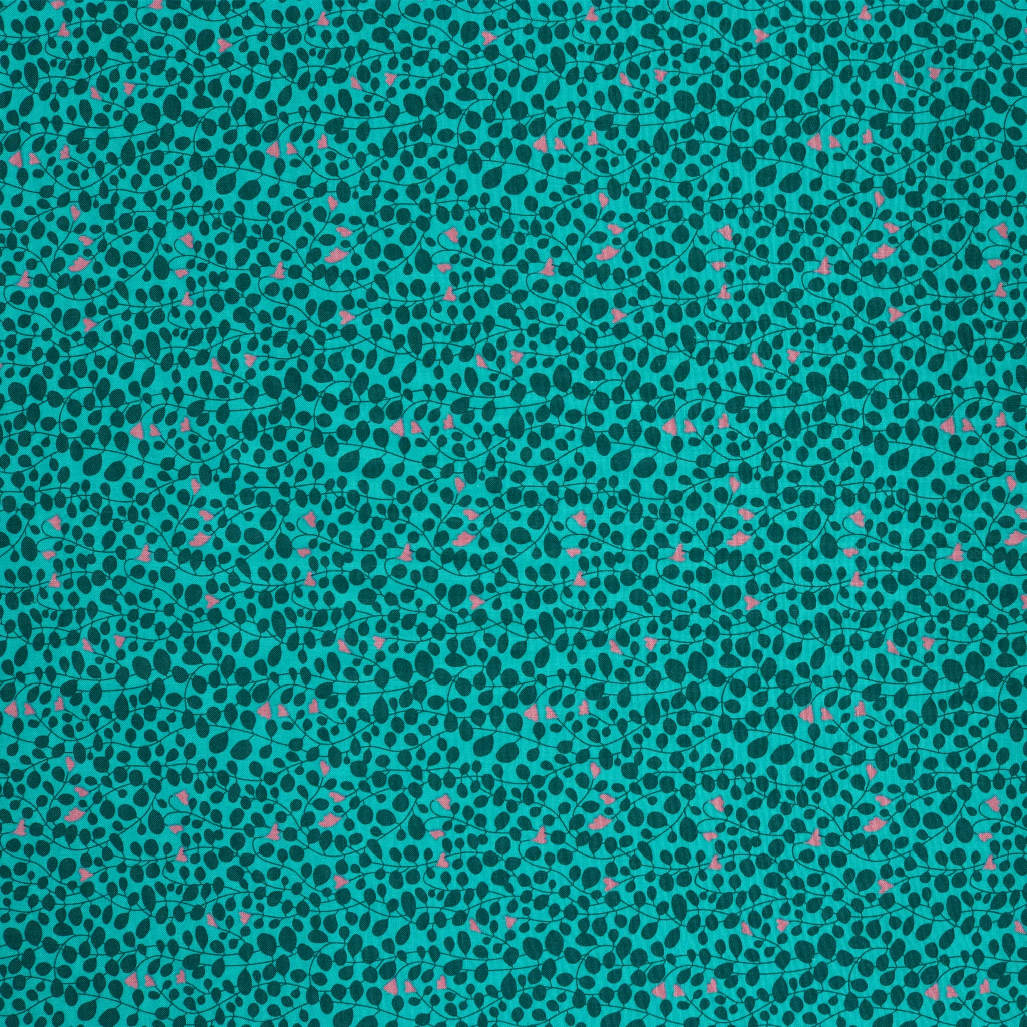 Blooming Color 2 Fabric Collection - Caroline Turquoise
