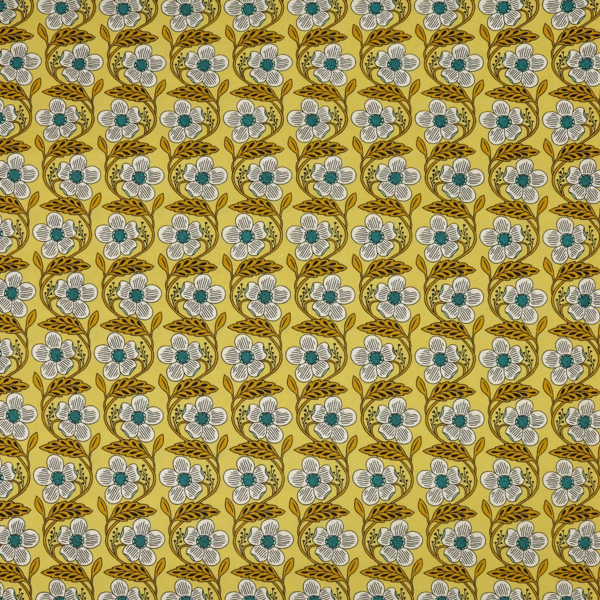 Blooming Color 2 Fabric Collection - Dora Yellow