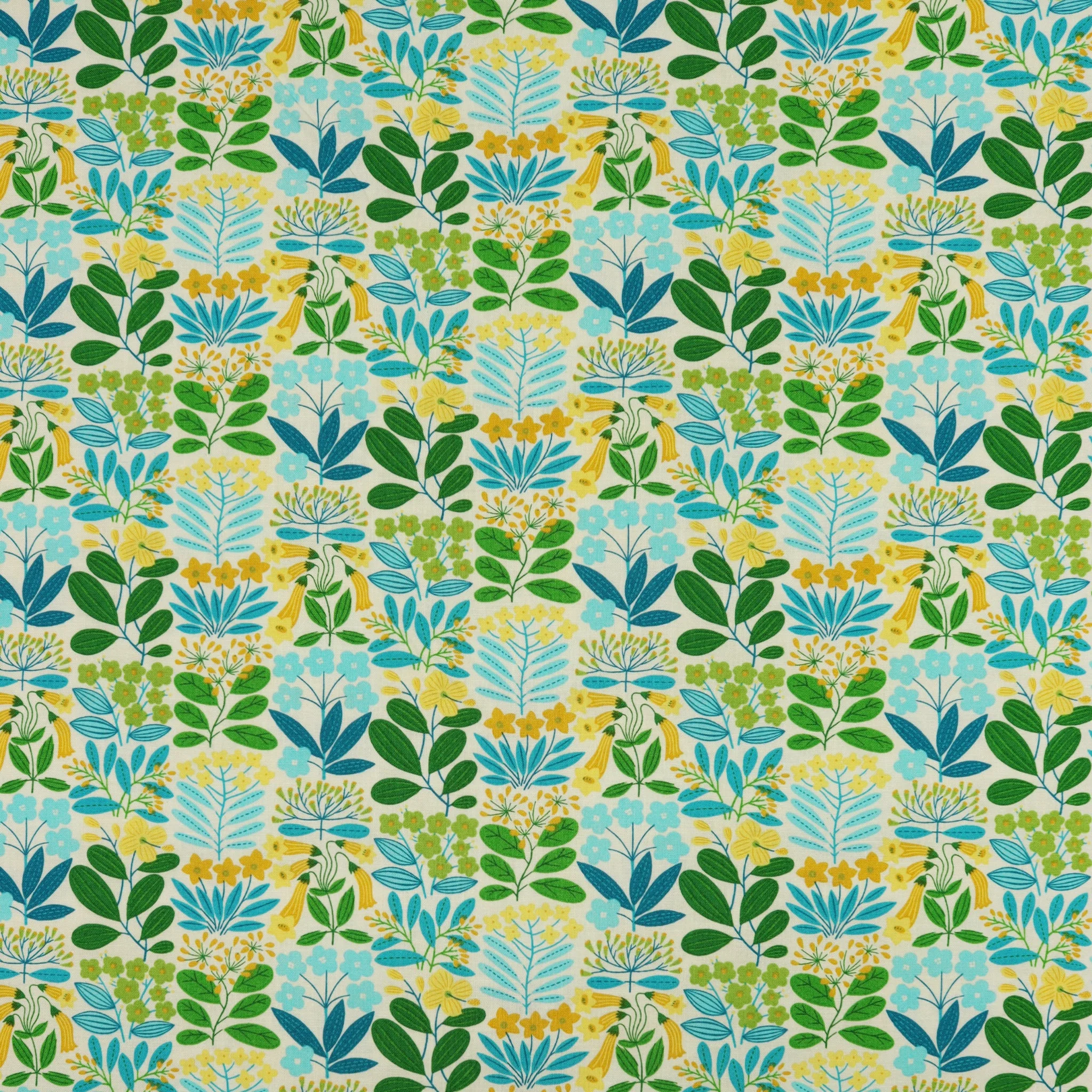 Blooming Color 2 Fabric Collection - Emme Yellow/Multi