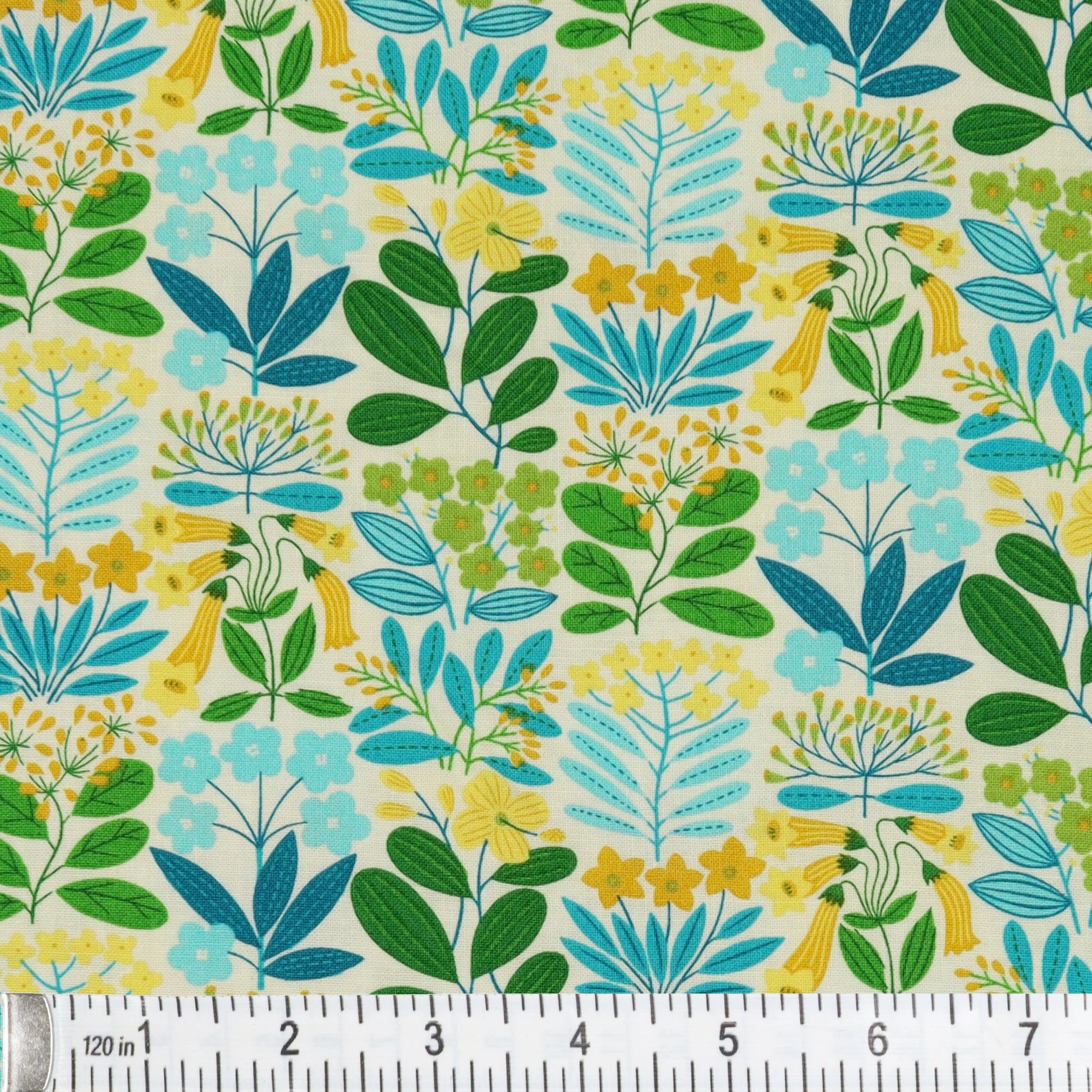 Blooming Color 2 Fabric Collection - Emme Yellow/Multi - Image 2