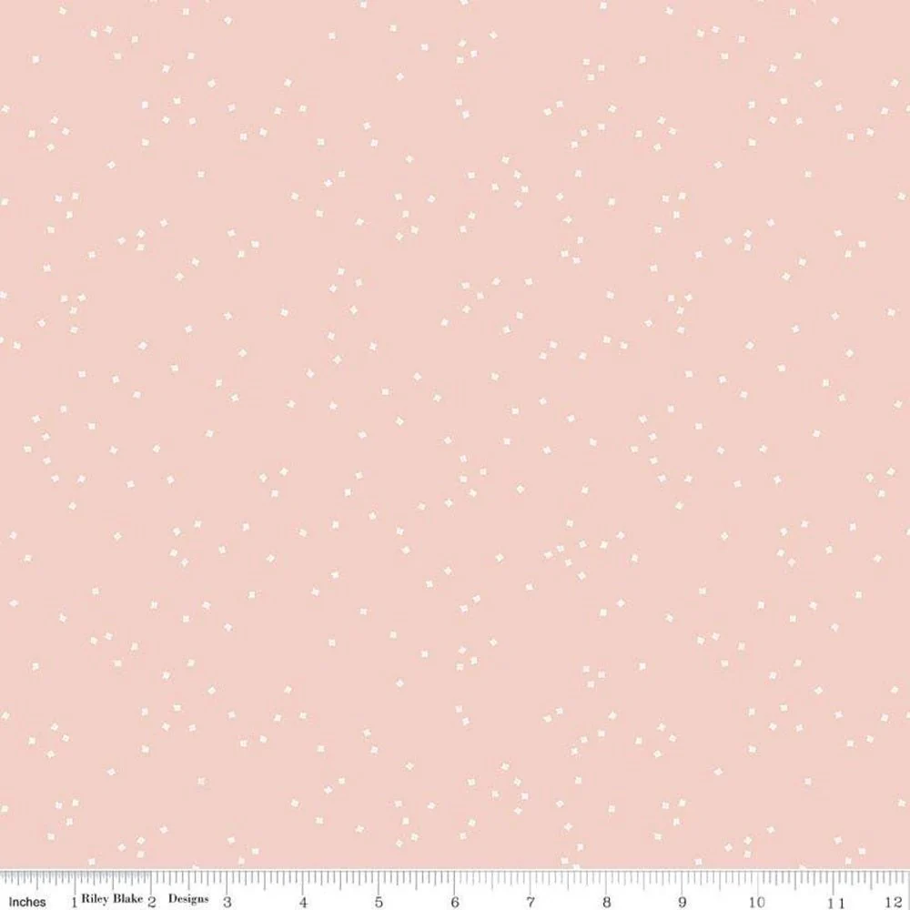Blossom Fabric - Peaches n' Cream