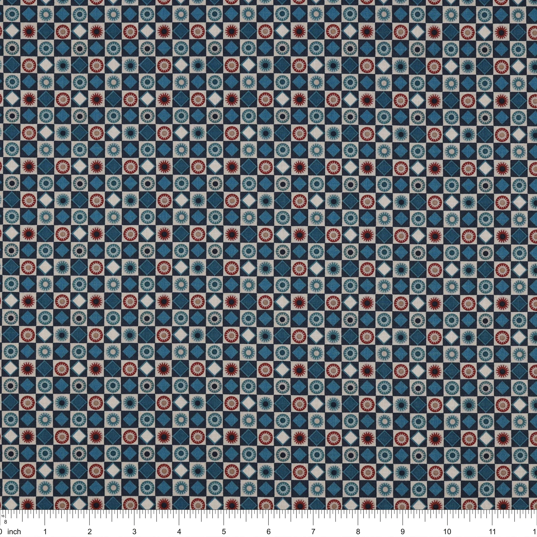 Blue Mill Fabric Collection - Dayton Blue - Image 3