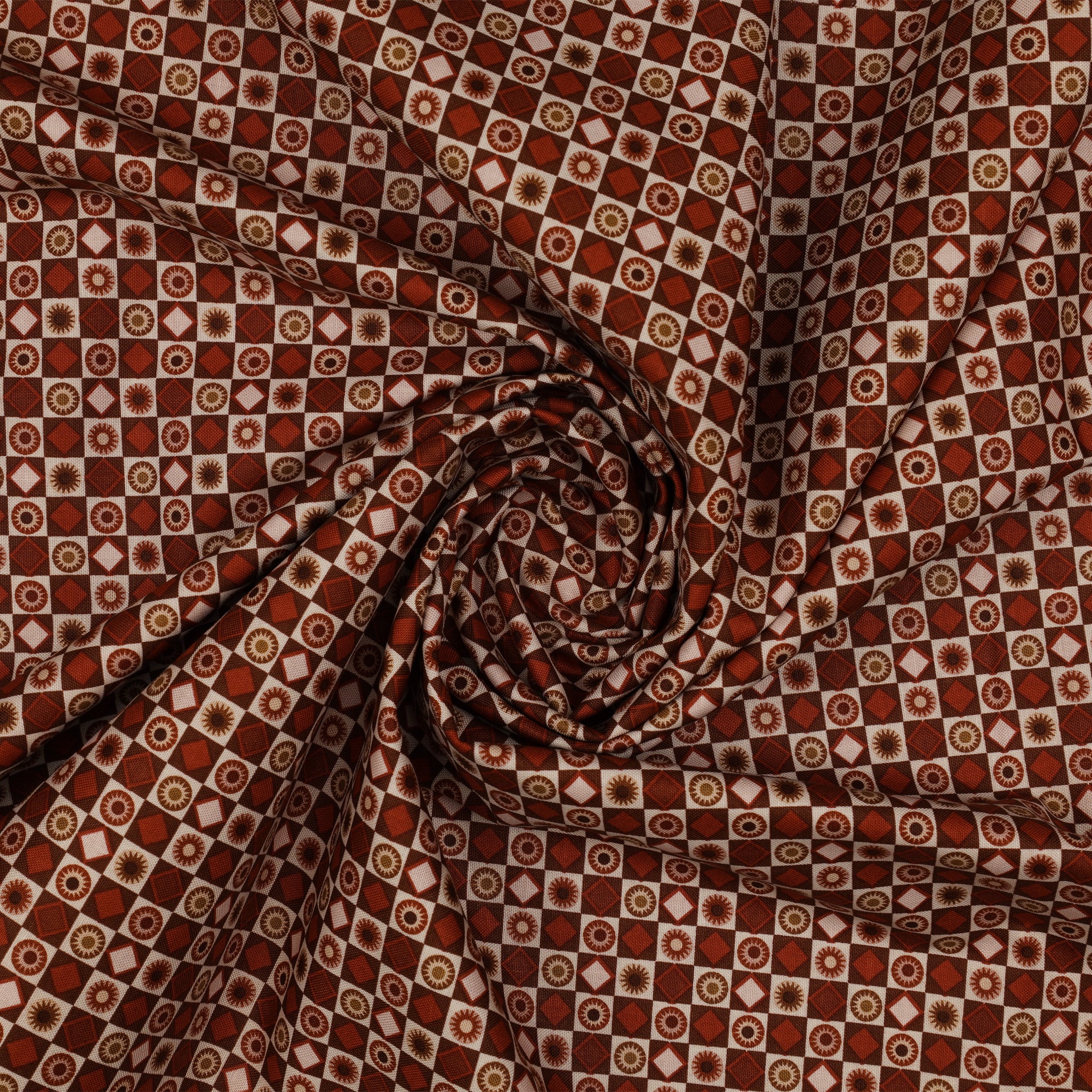 Blue Mill Fabric Collection - Dayton Red - Image 2