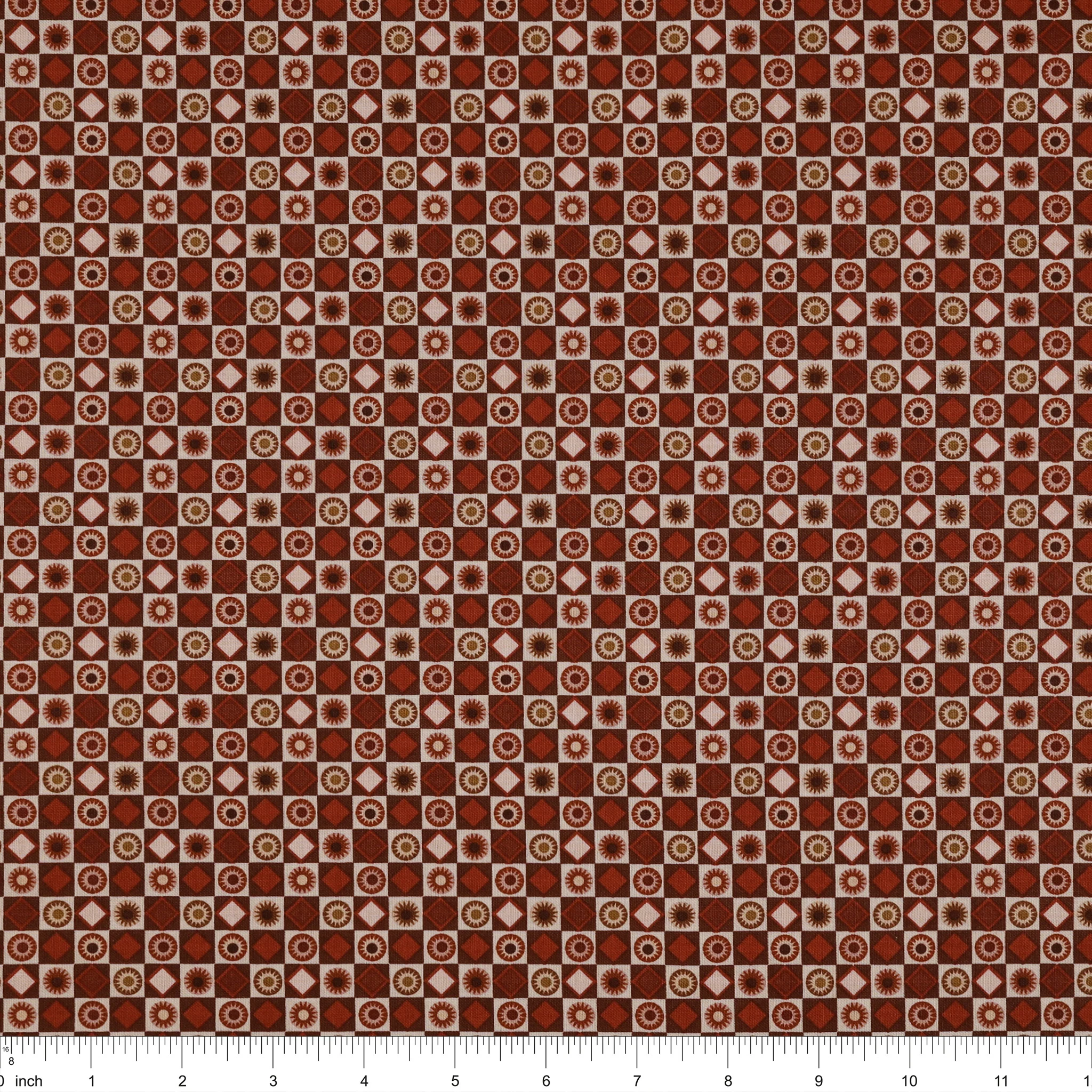 Blue Mill Fabric Collection - Dayton Red - Image 3