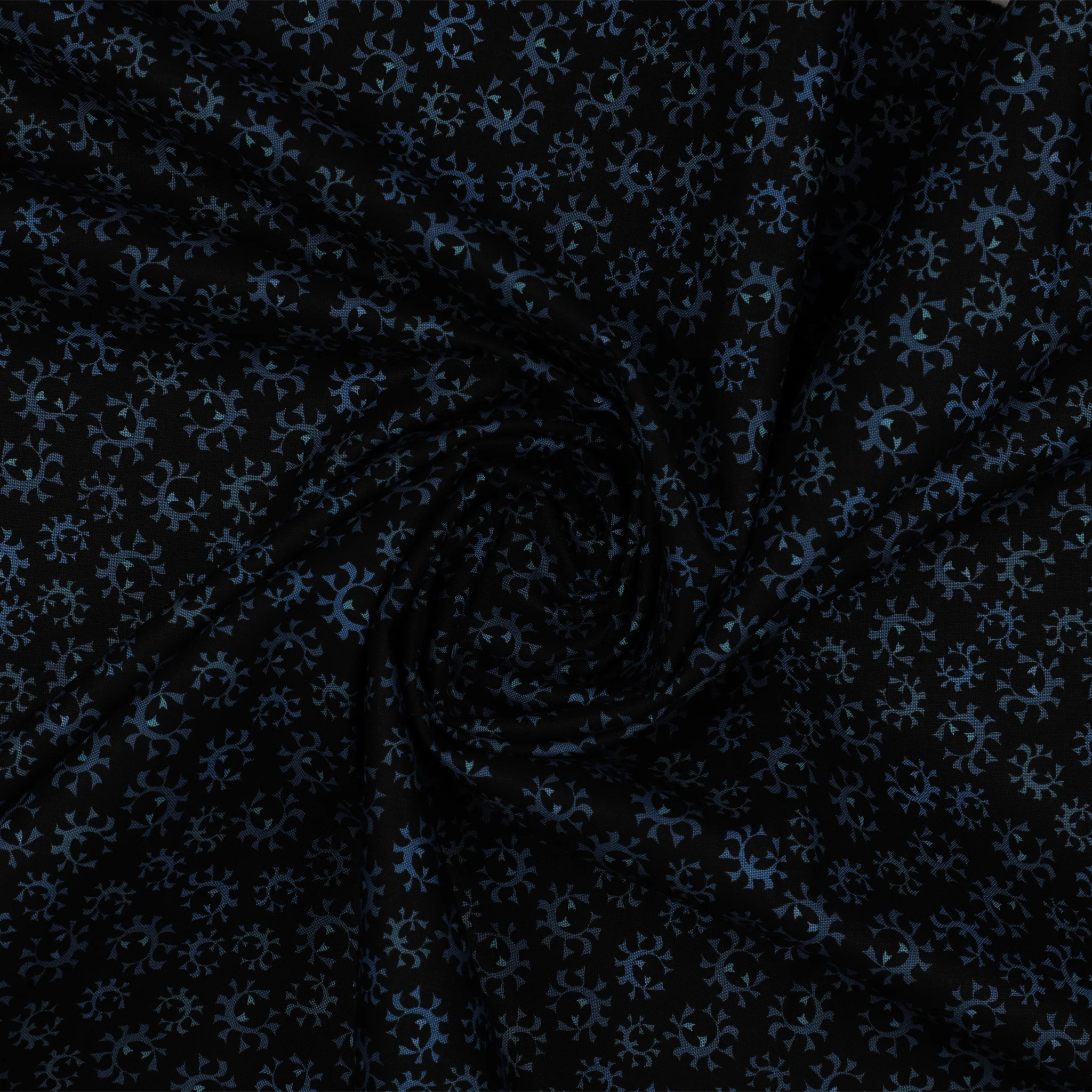 Blue Mill Fabric Collection - Mill Stone Navy - Image 2