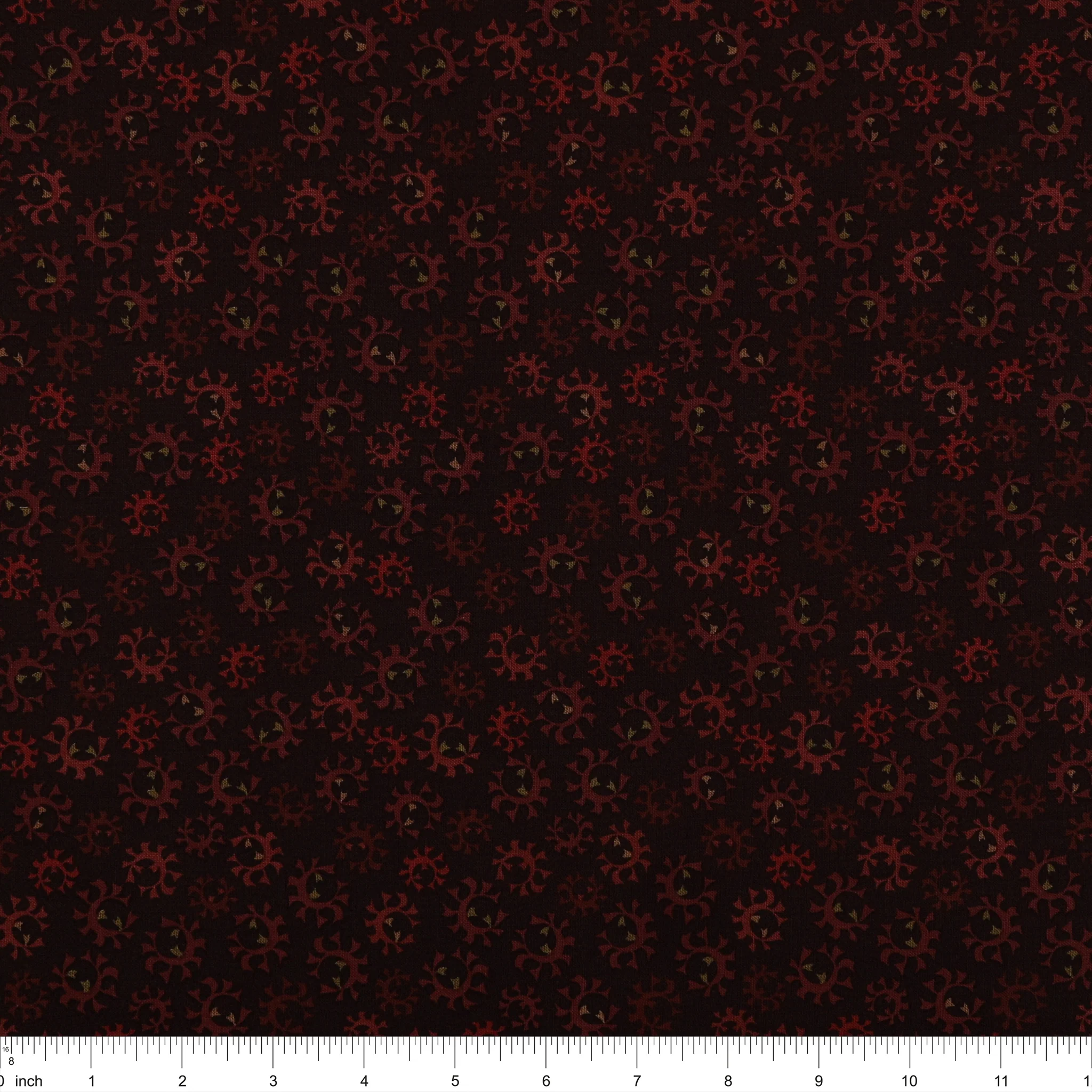 Blue Mill Fabric Collection - Mill Stone Wine - Image 3