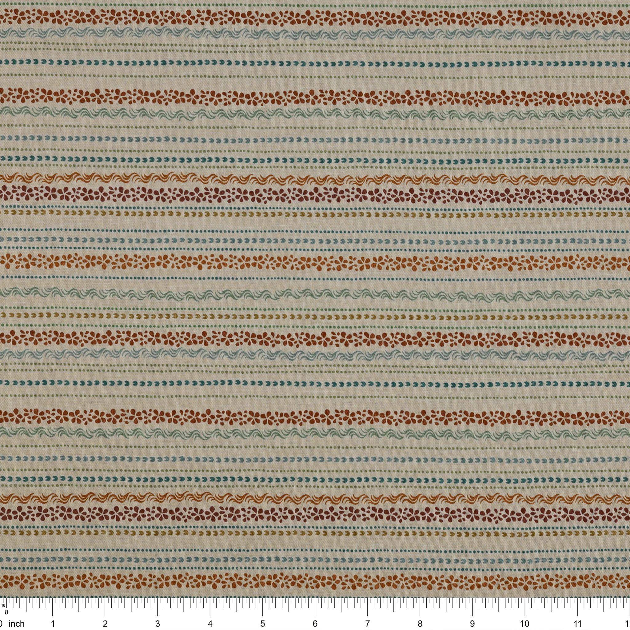 Blue Mill Fabric Collection - Wood Beams Khaki - Image 3
