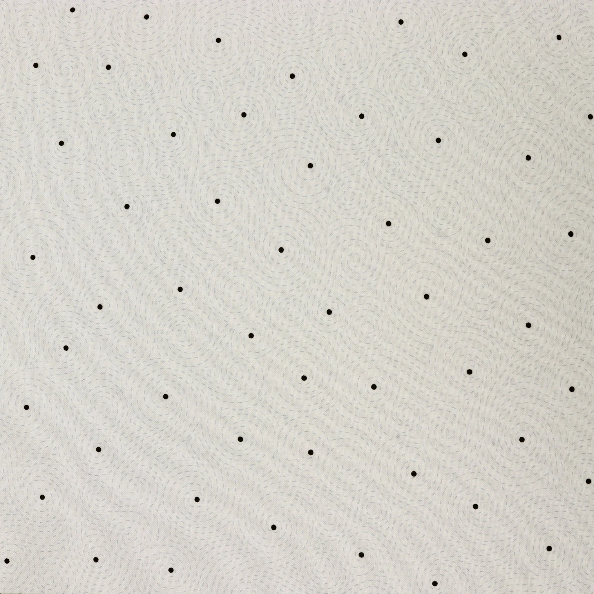 Botanica Fabric Collection - Swirls White