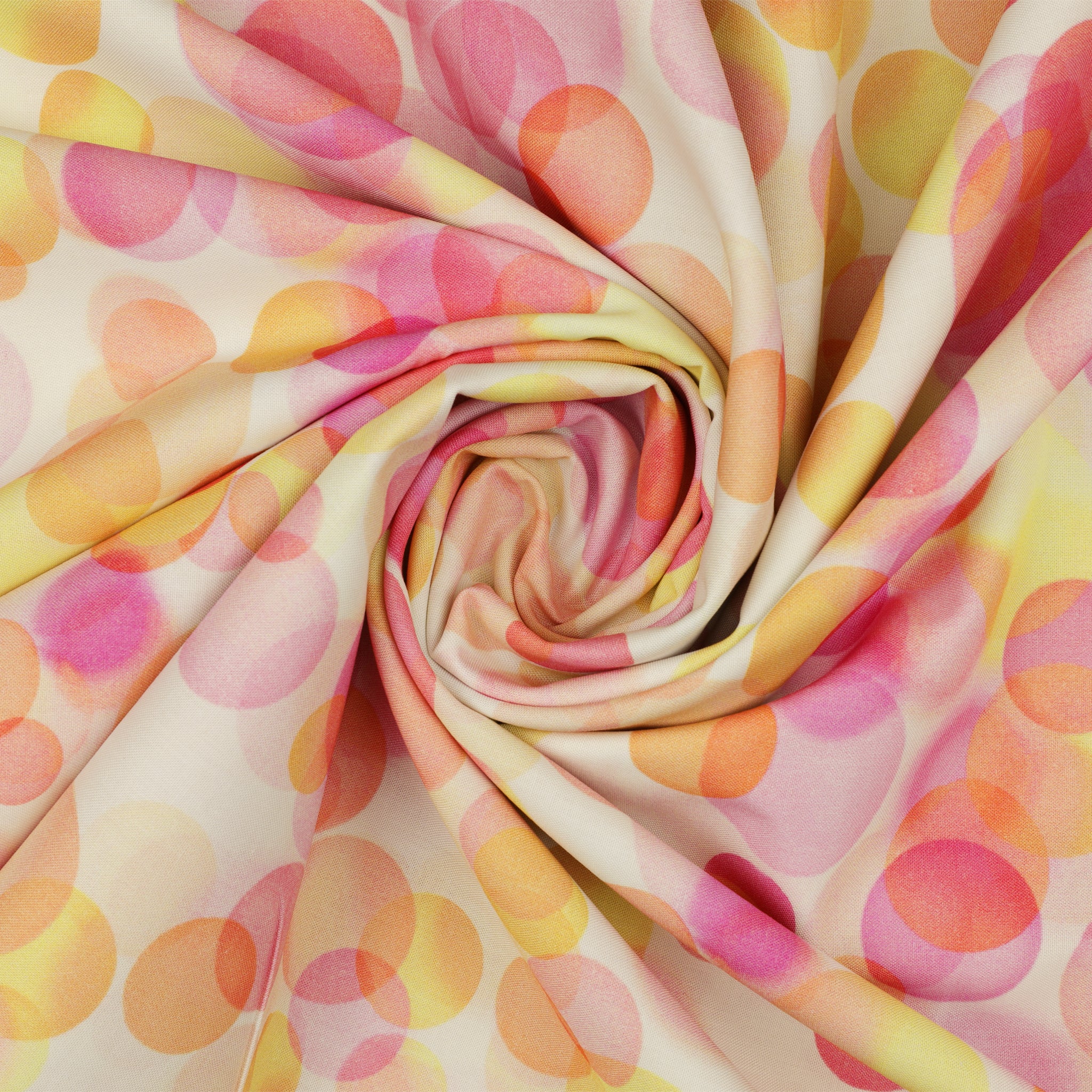 Bubbles 108" Wide Quilt Backing - Sherbet - Image 2