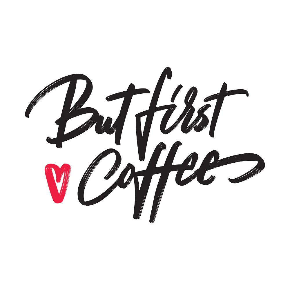 But First Coffee Fabric Panel