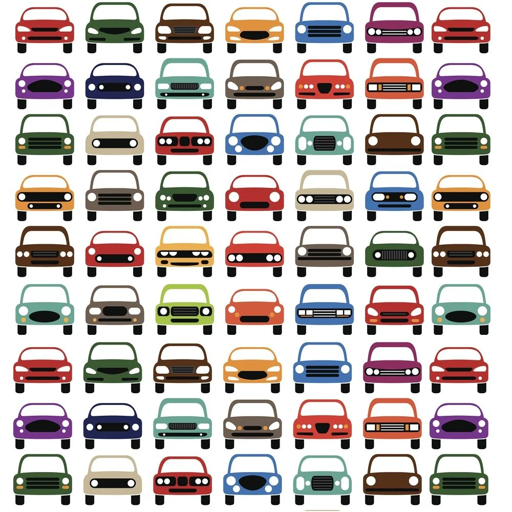 Cars Fabric - Multi