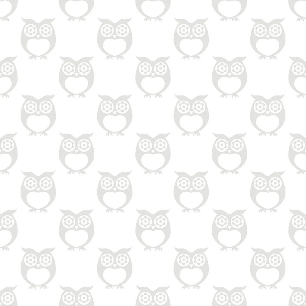 Cartoon Owls Tone on Tone Fabric - Image 2