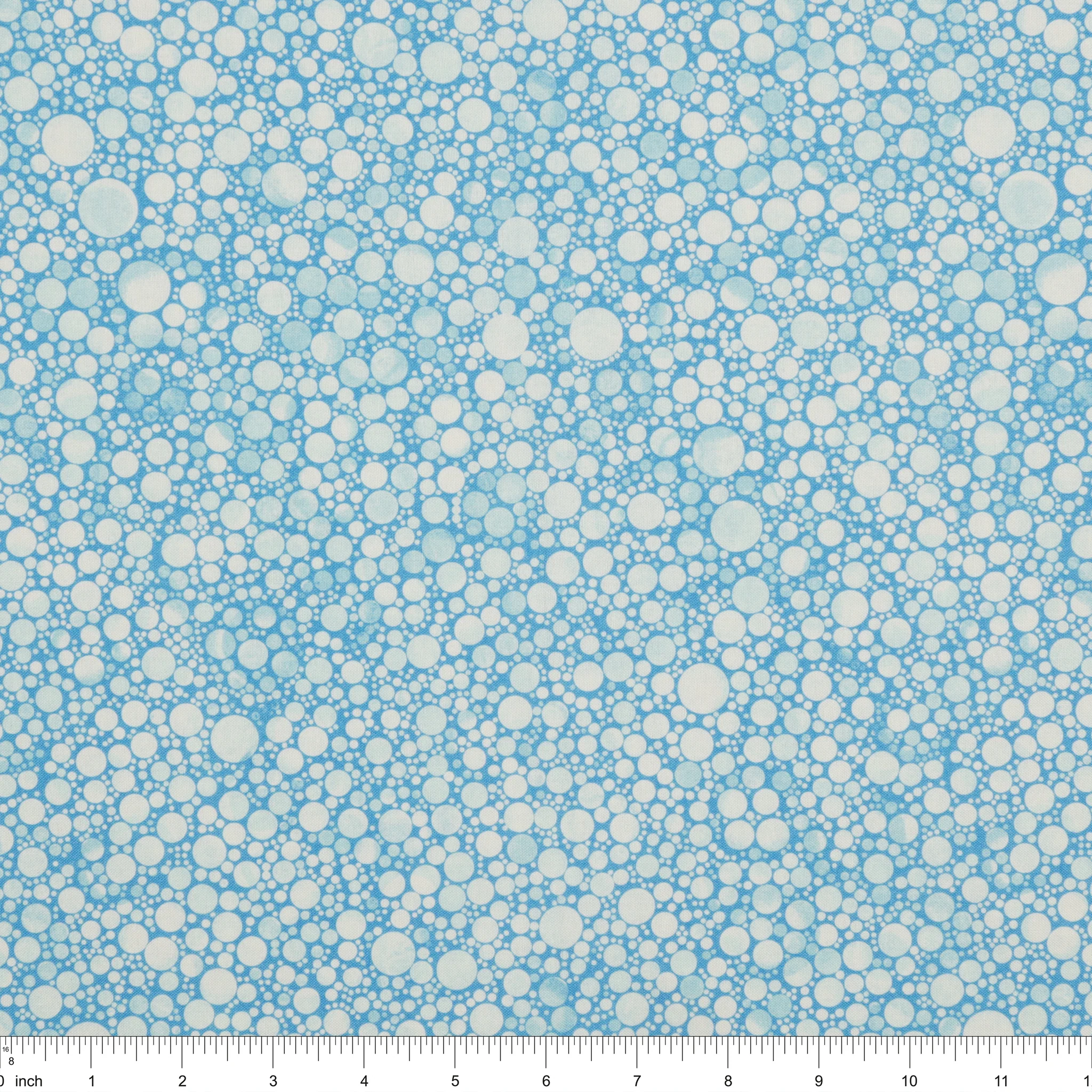Cat Artistry Fabric Collection - Circle Pop Light Blue - Image 3