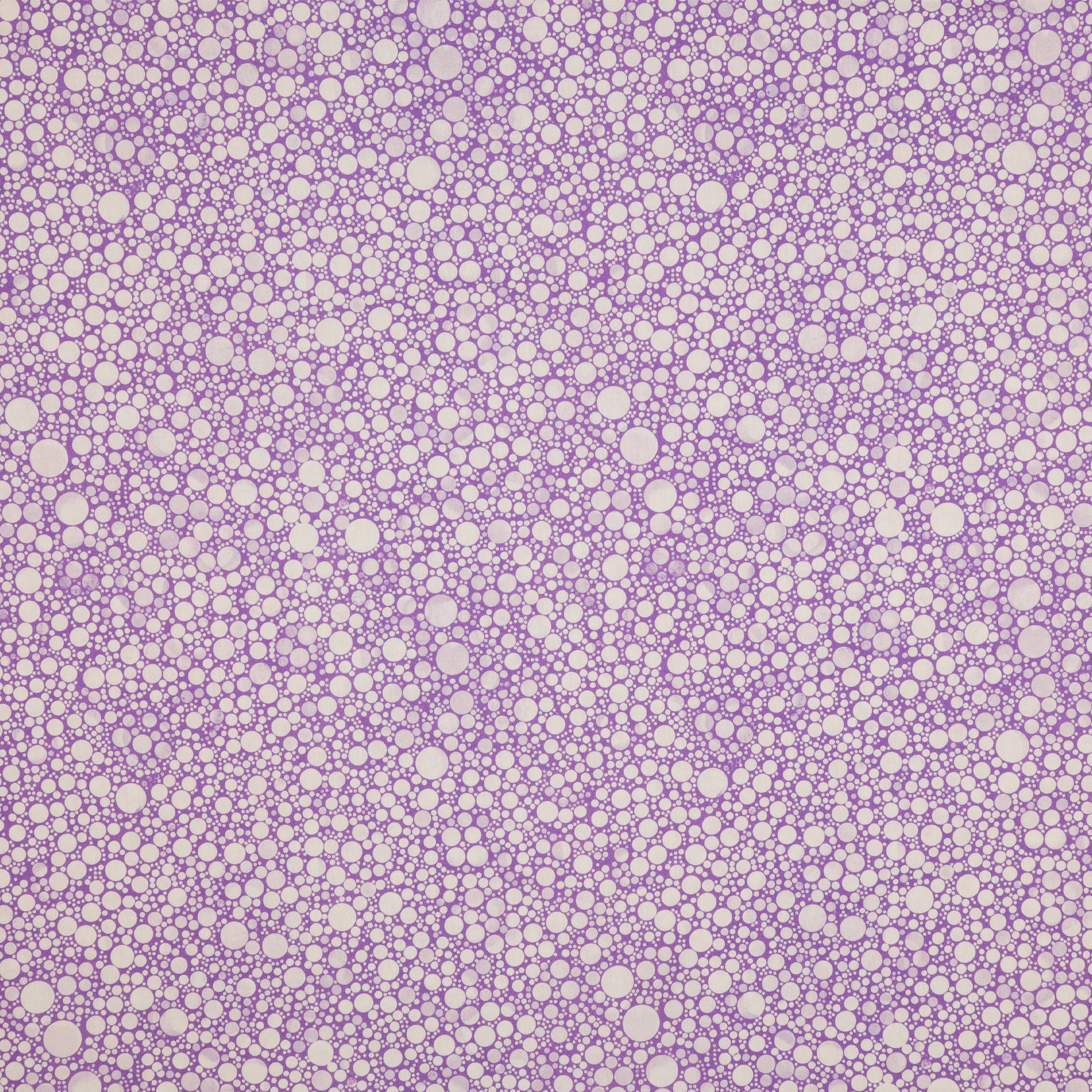 Cat Artistry Fabric Collection - Circle Pop Light Purple