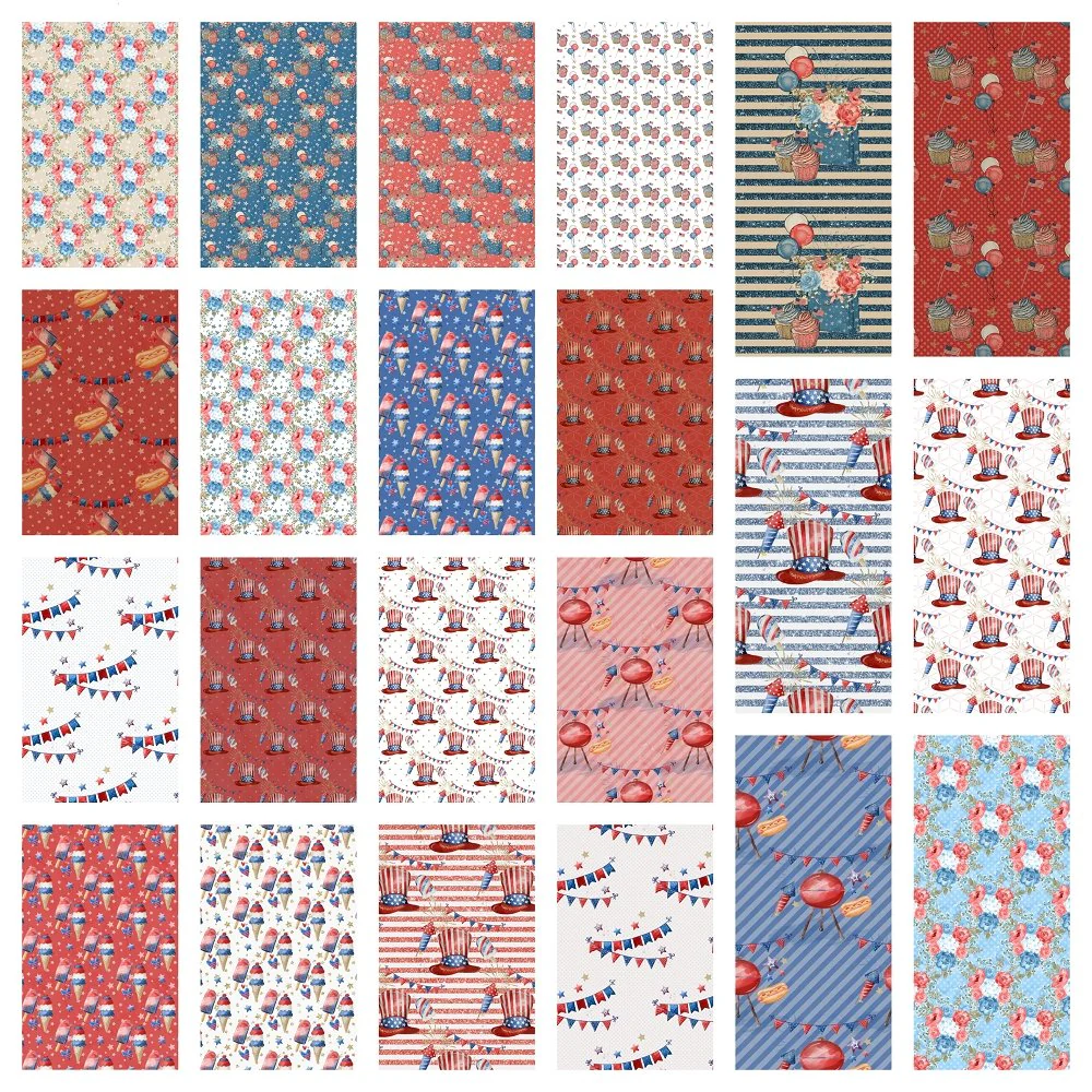 Celebrate Freedom Fat Eighth Bundle - 22 Pieces