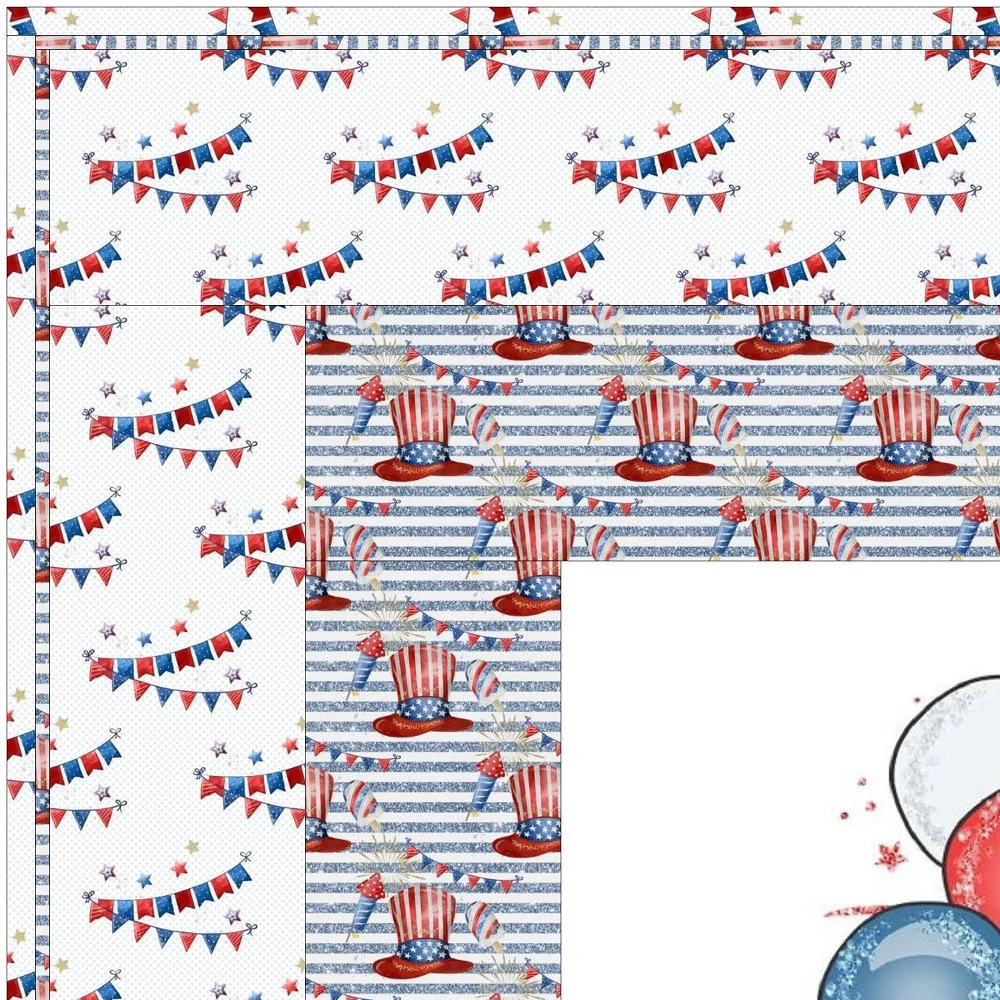 Celebrate the 4th! Wall Hanging Quilt Kit - 42" x 42" - Image 2