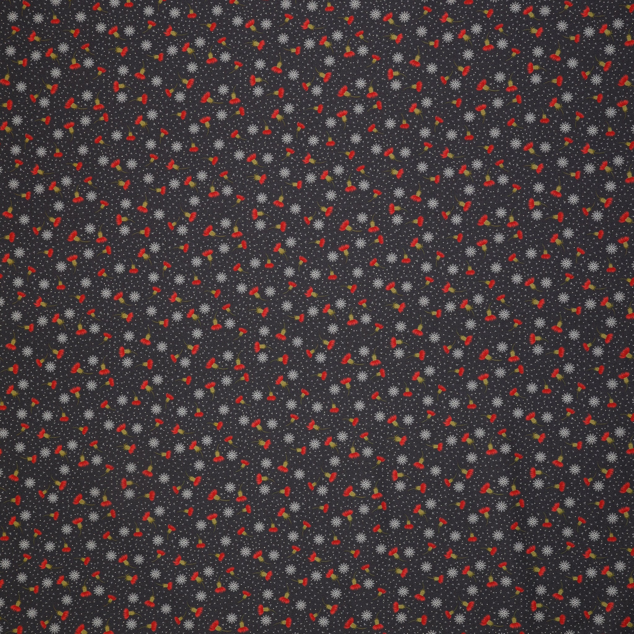 Celtic Christmas Fabric Collection - Thistledown on Iced Forest