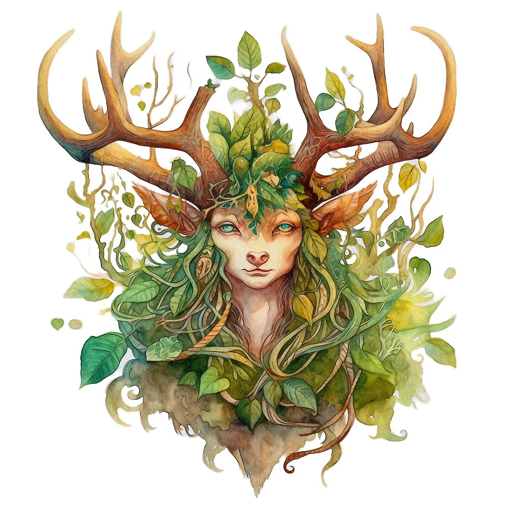 Celtic Dreams Cervitaur #2 Fabric Panel