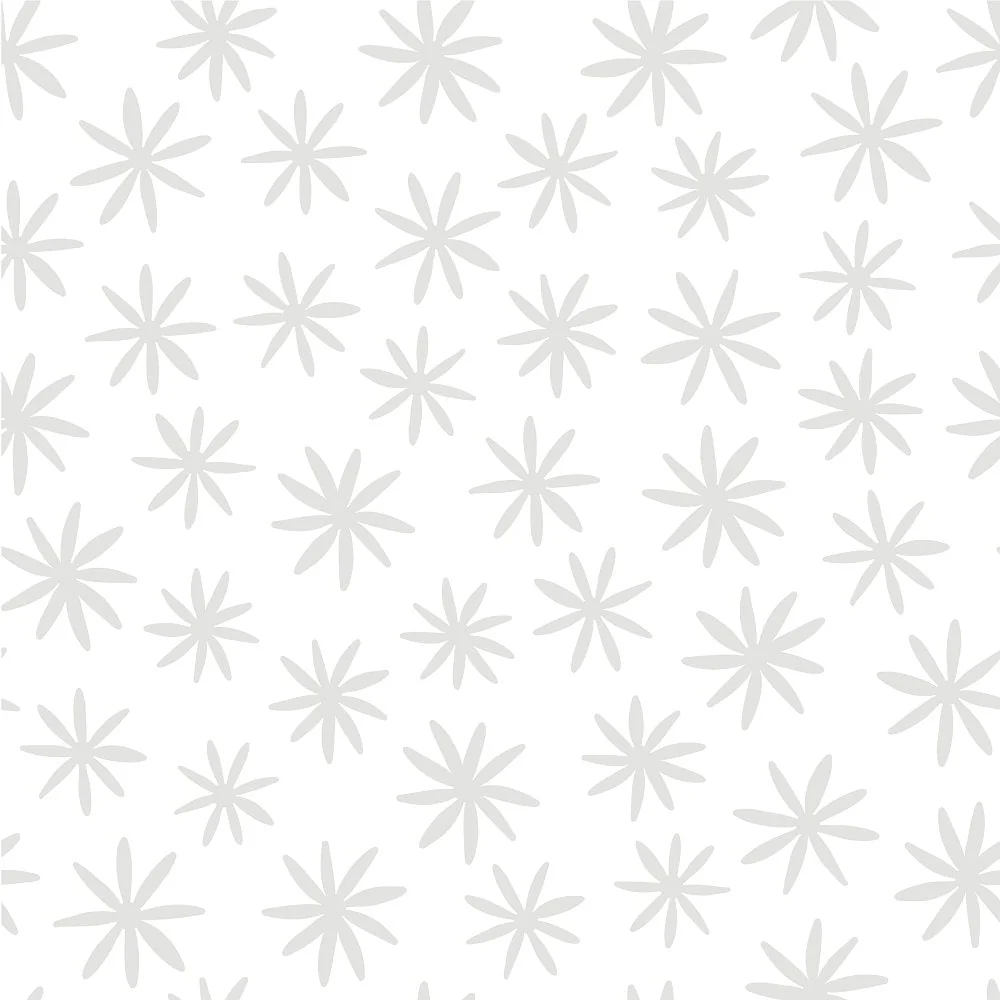 Chamomile Flowers Tone on Tone Fabric - Image 2
