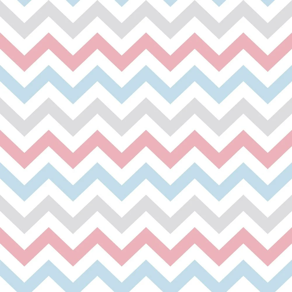 Chevron Zigzag Fabric - Light Pastels