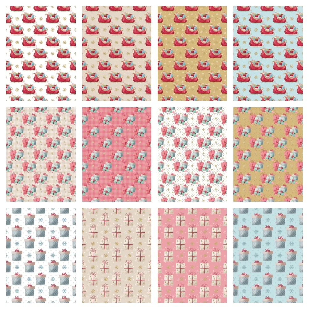 Christmas Gifts Charm Pack - 12 Pieces