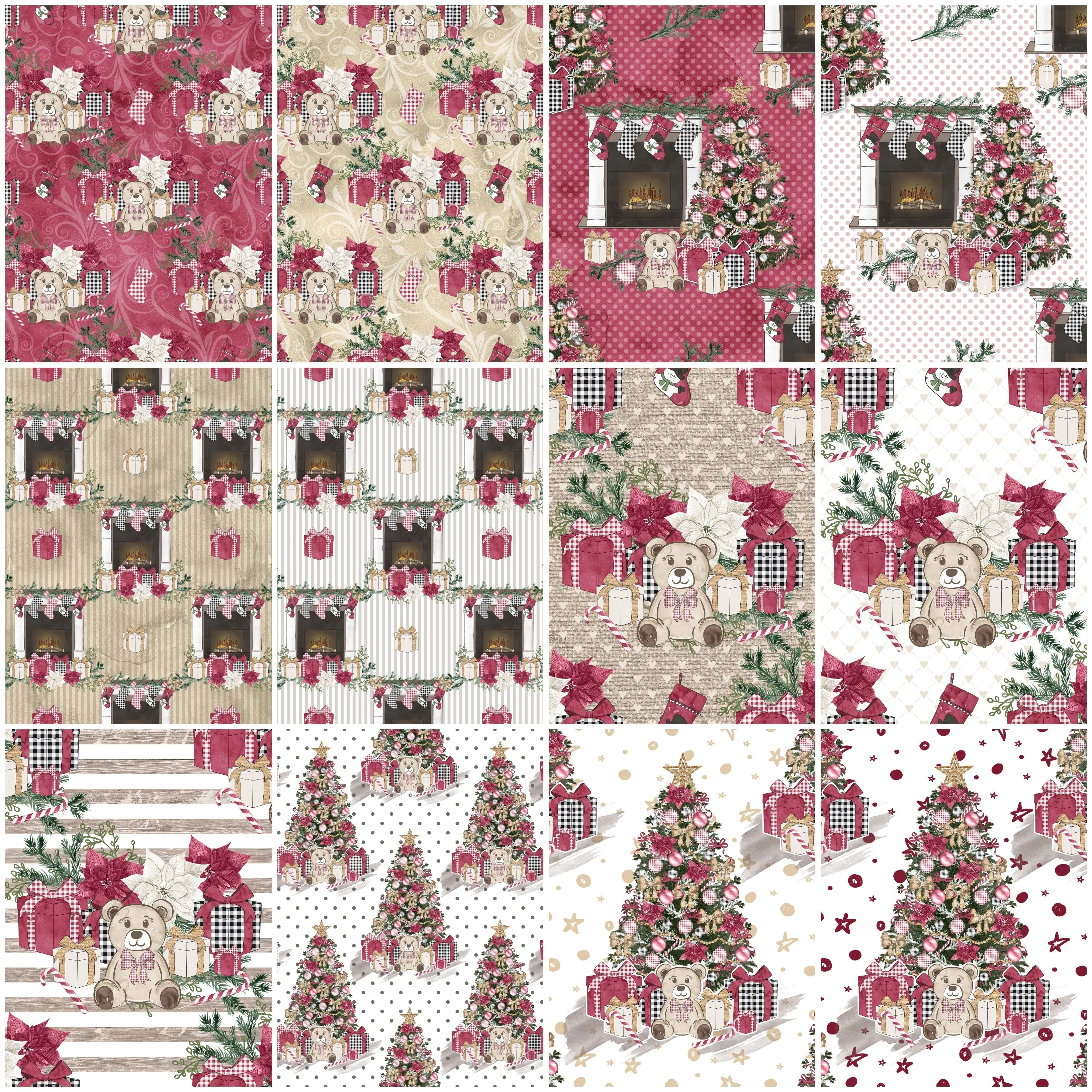 Christmas Home Layer Cake - 12 Pieces