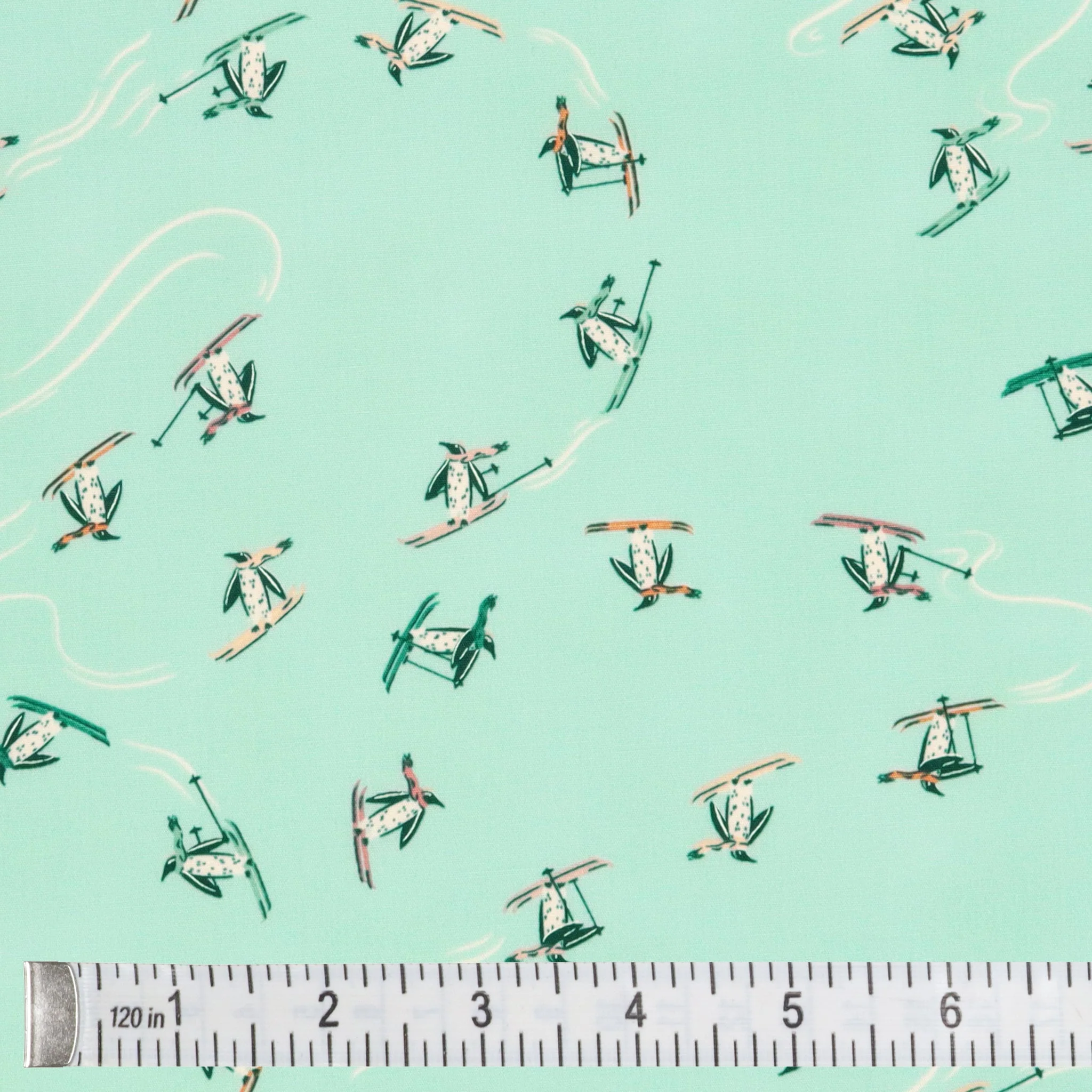 Christmas in the Cabin Fabric Collection - Snow Rush - Image 2
