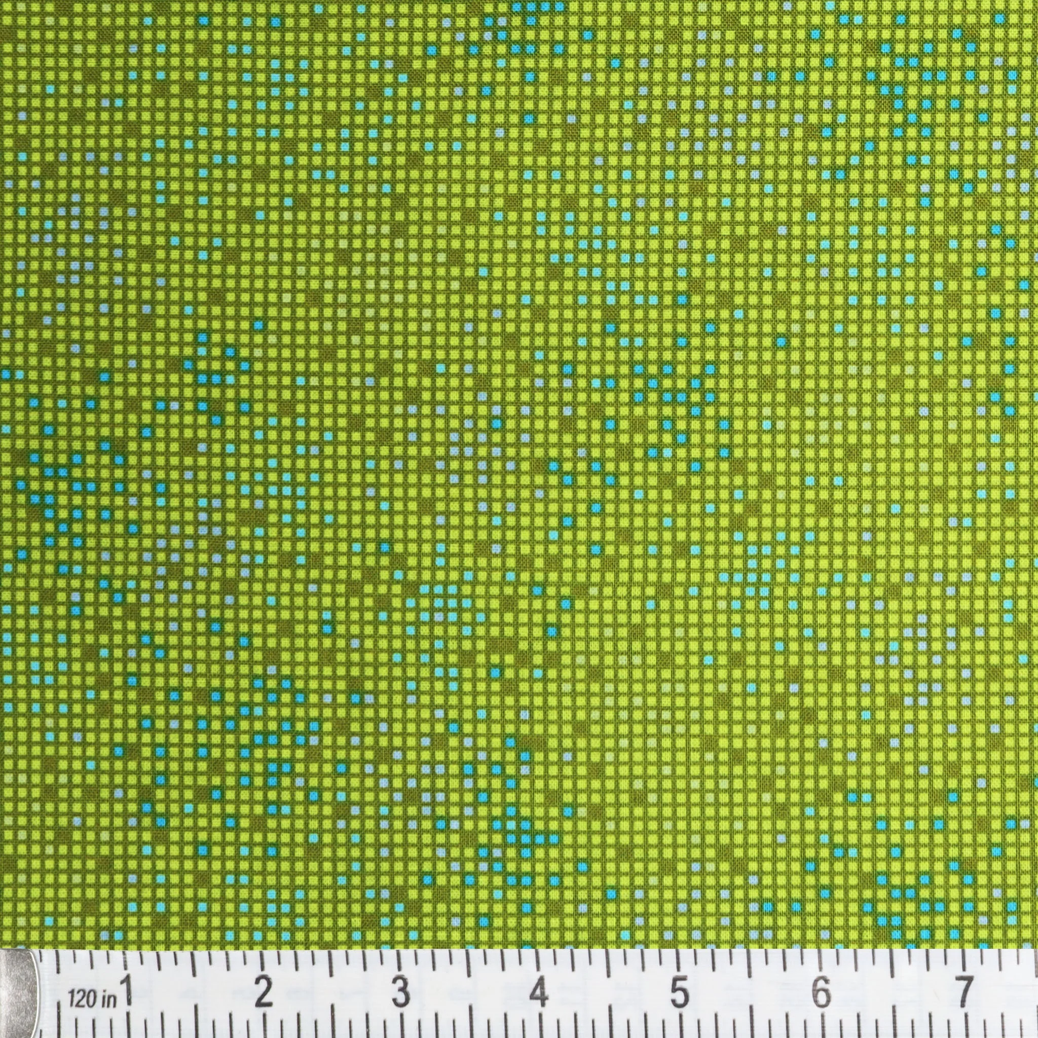 Cityscape Night Fabric Collection - City Lights Green - Image 2