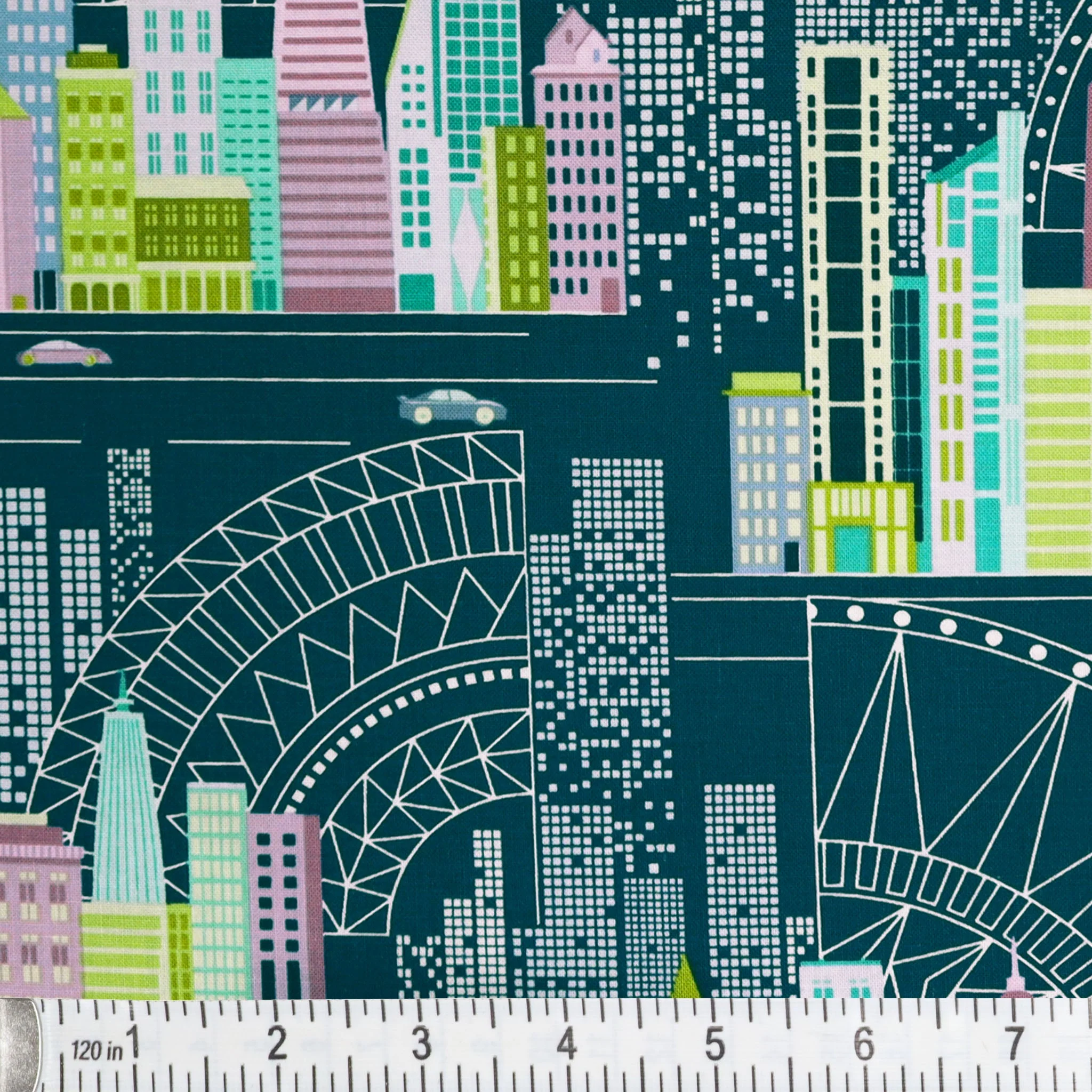 Cityscape Night Fabric Collection - City Night - Image 2