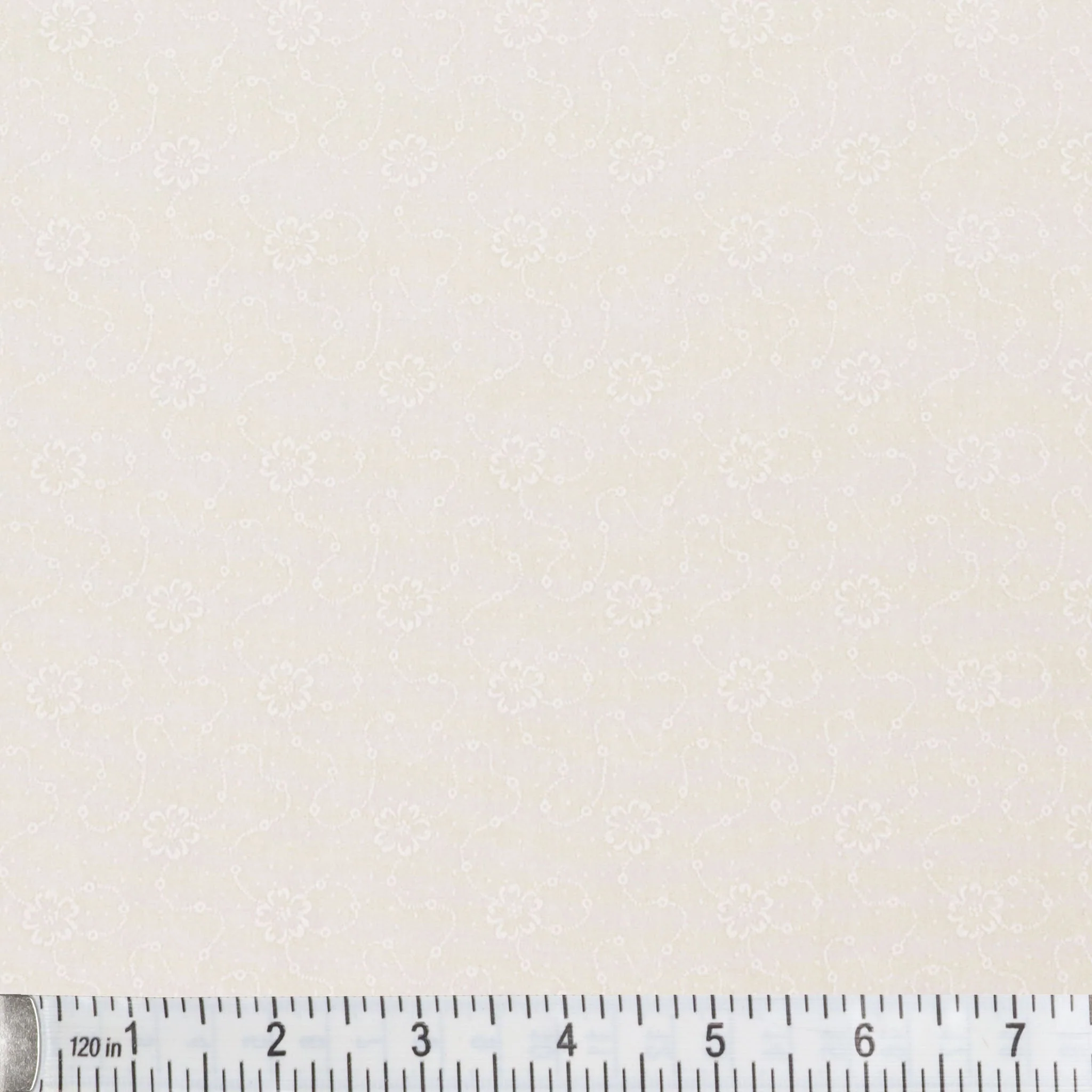 Classic Keepsakes Fabric Collection - Calico Floral White - Image 2