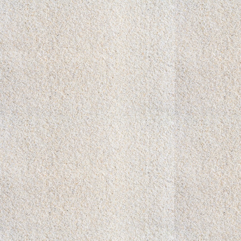 Close Up Sand Fabric - White