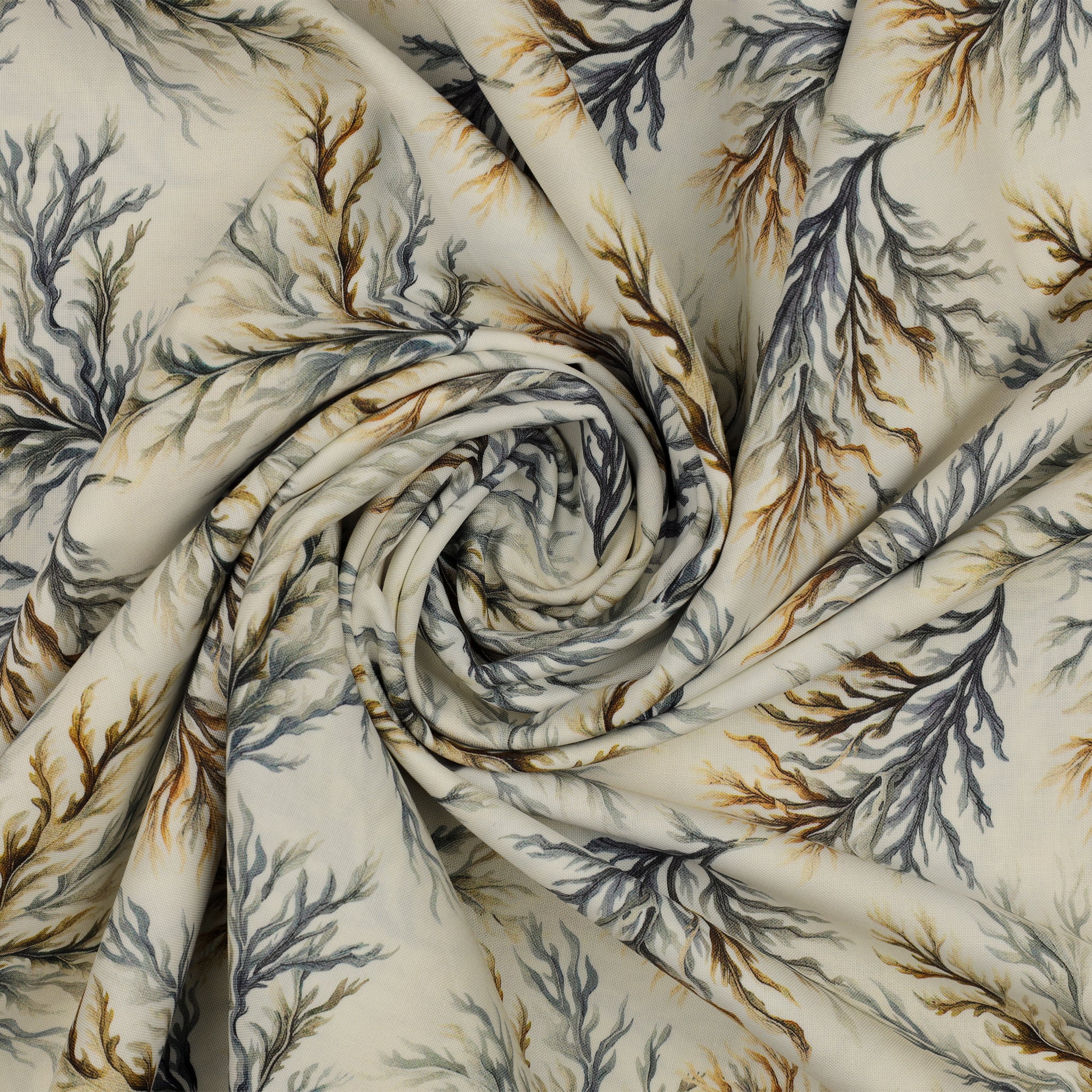 Coastal Escape 108" Wide Quilt Backing - Coral Neutral - Image 2